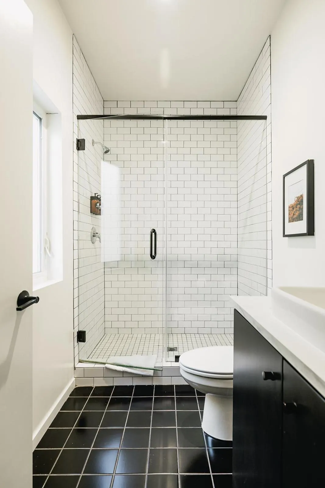 Shower in Noon on Sunset Hill