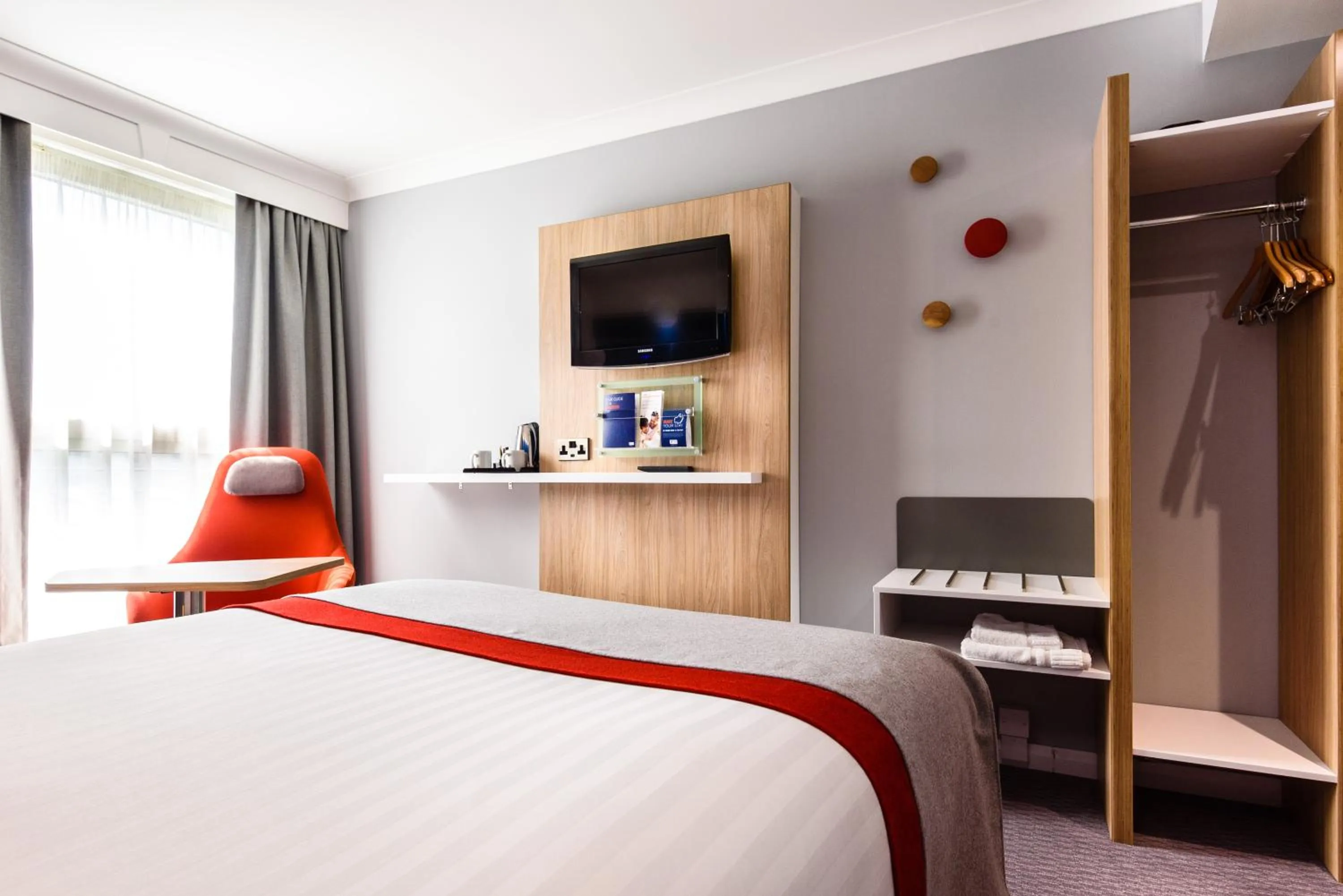 Bed in Holiday Inn Express London Stansted Airport by IHG