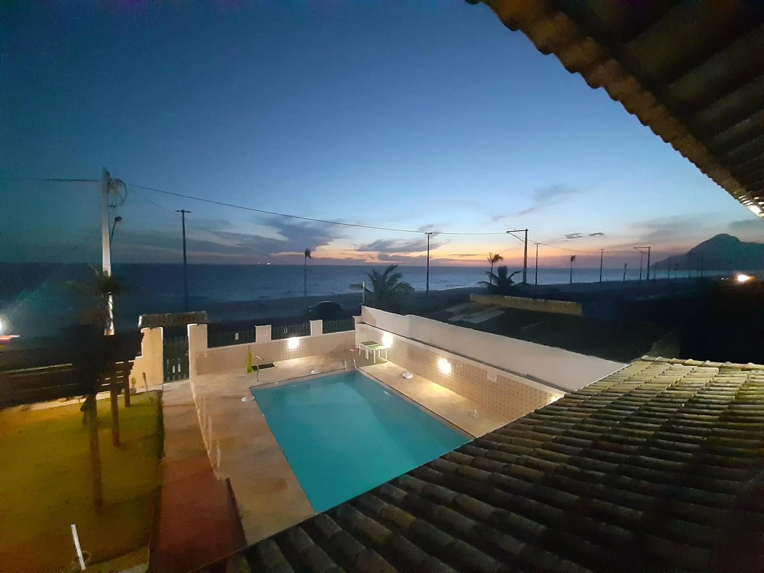 Swimming pool in Casarão da Praia - Itaipuaçu, Jardim Atlântico, Maricá