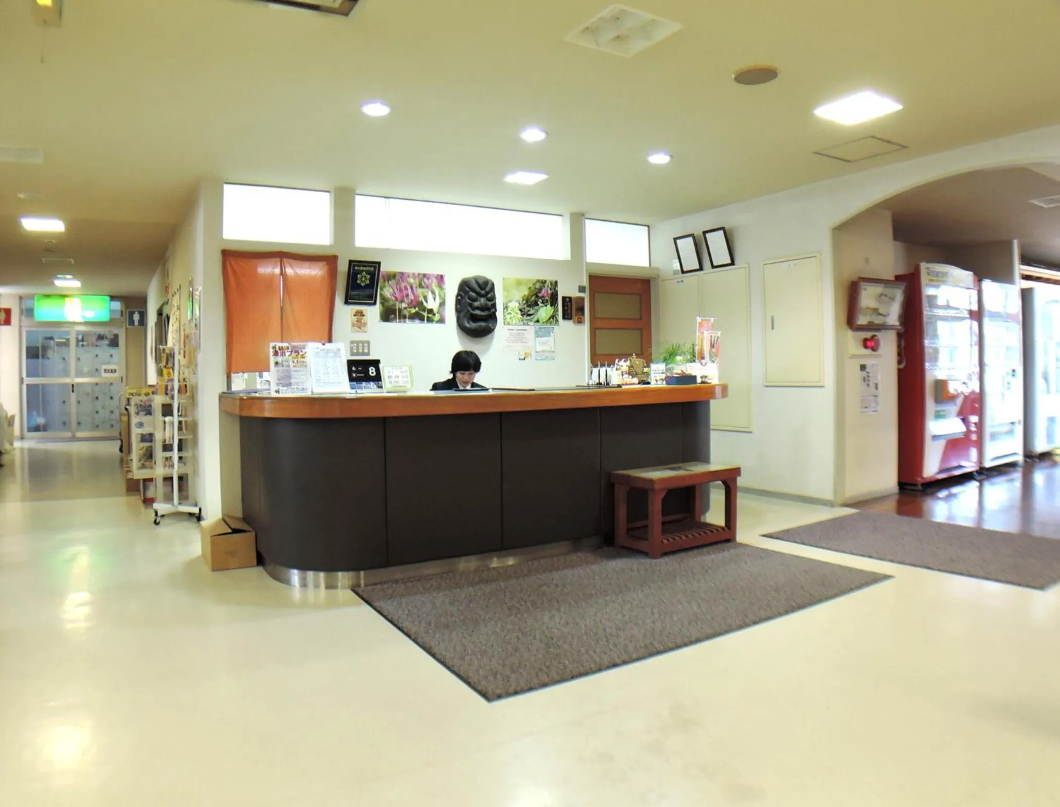 Lobby or reception in Nishiki Onsen Kurion
