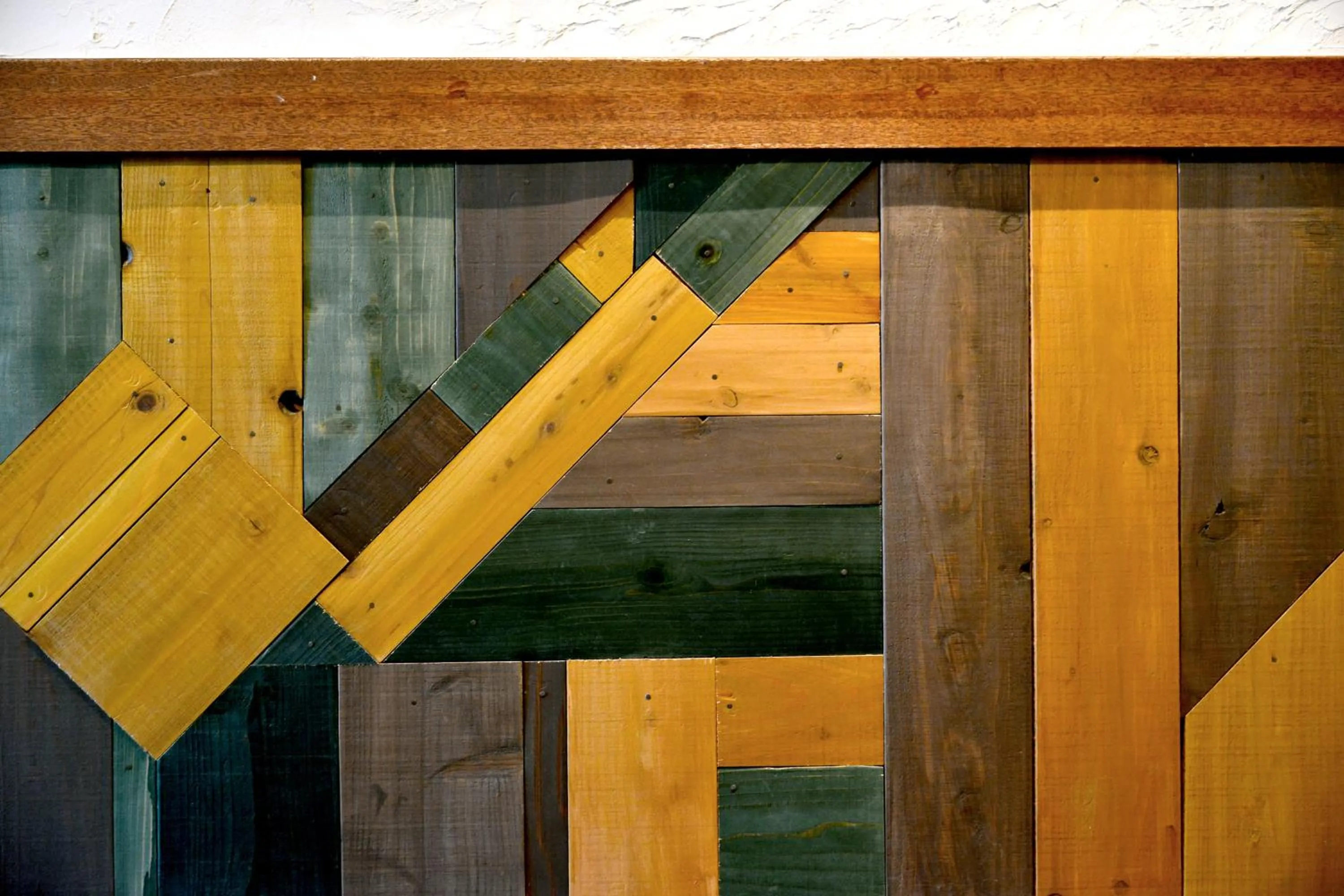 Decorative detail in Good Trip Hostel & Bar