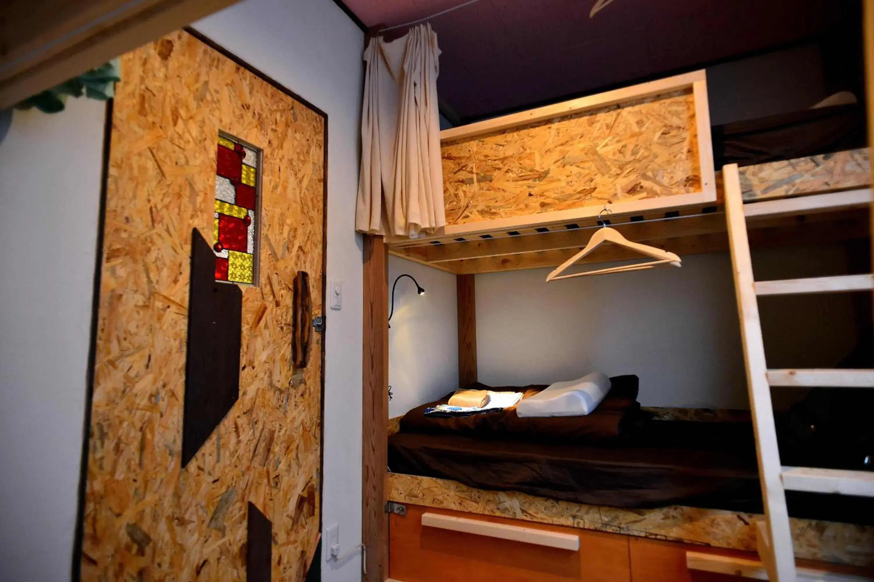 Bunk Bed in Female Dormitory Room in Good Trip Hostel & Bar Bunk Bed in Female Dormitory Room in Good Trip Hostel & Bar