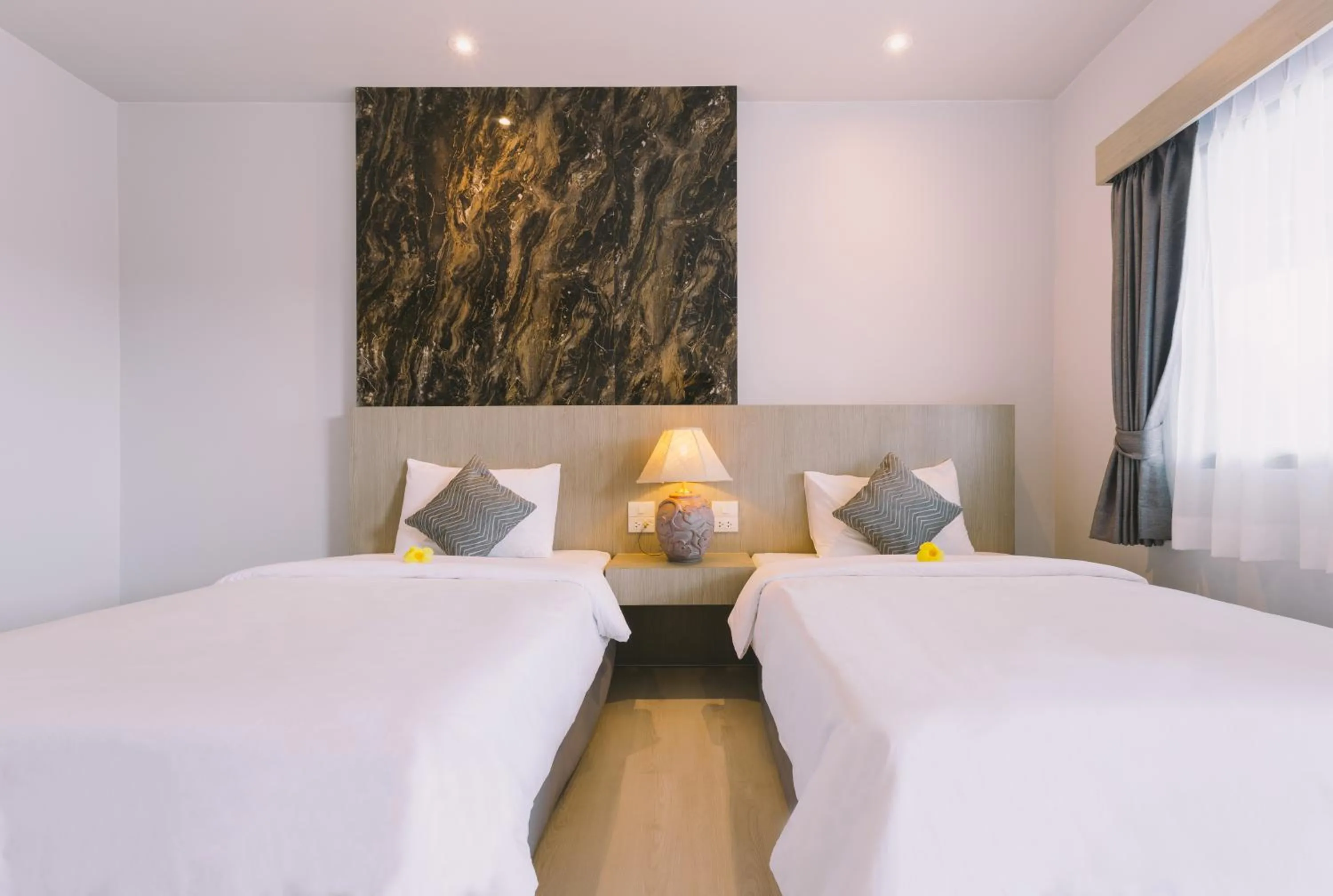 Bed in Fantasy Hill Bungalow