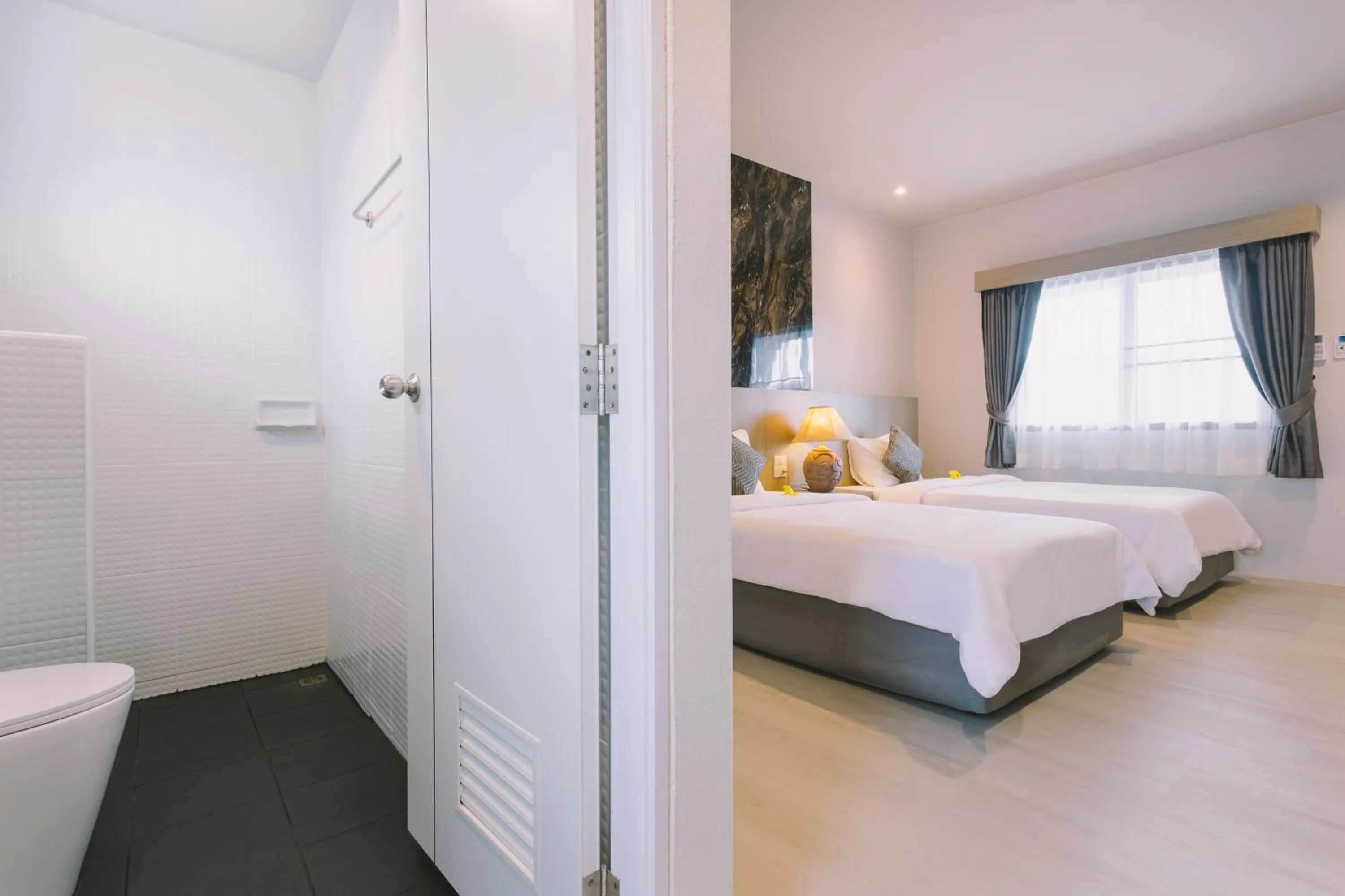 Bed in Fantasy Hill Bungalow