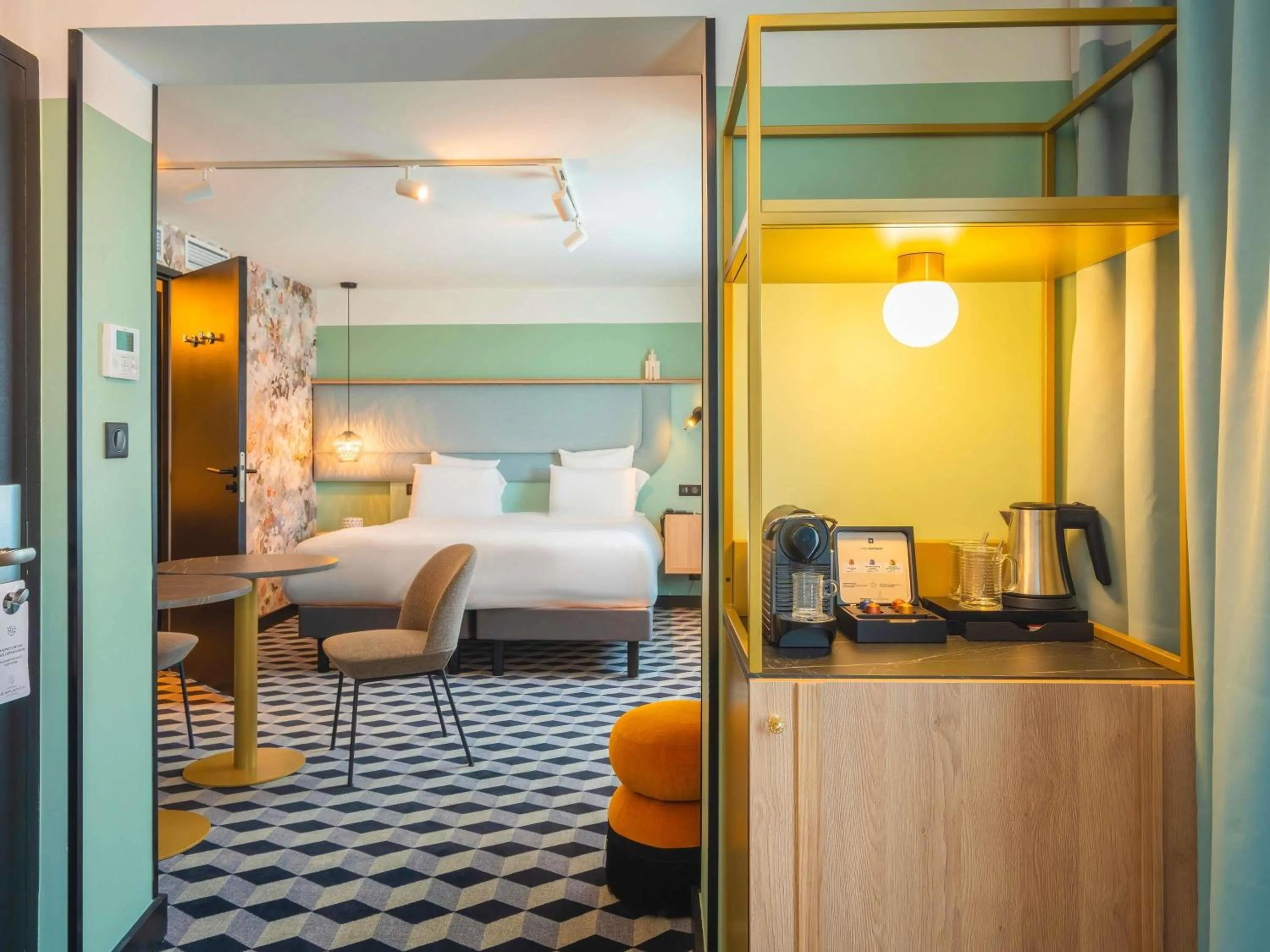 Bedroom, Bed in Le Splendid Hotel Lac D'Annecy - Handwritten Collection