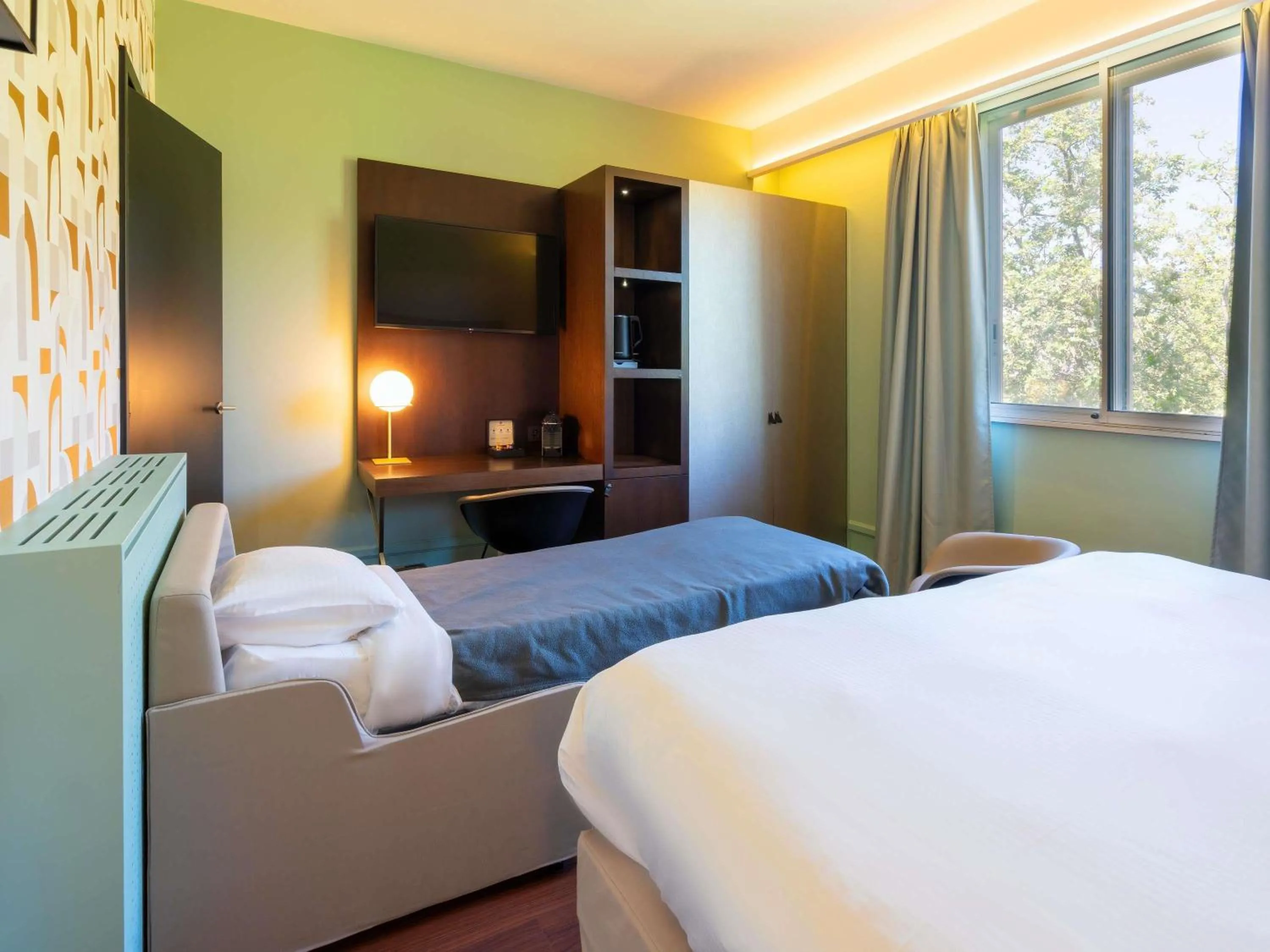 Bedroom, Bed in Le Splendid Hotel Lac D'Annecy - Handwritten Collection