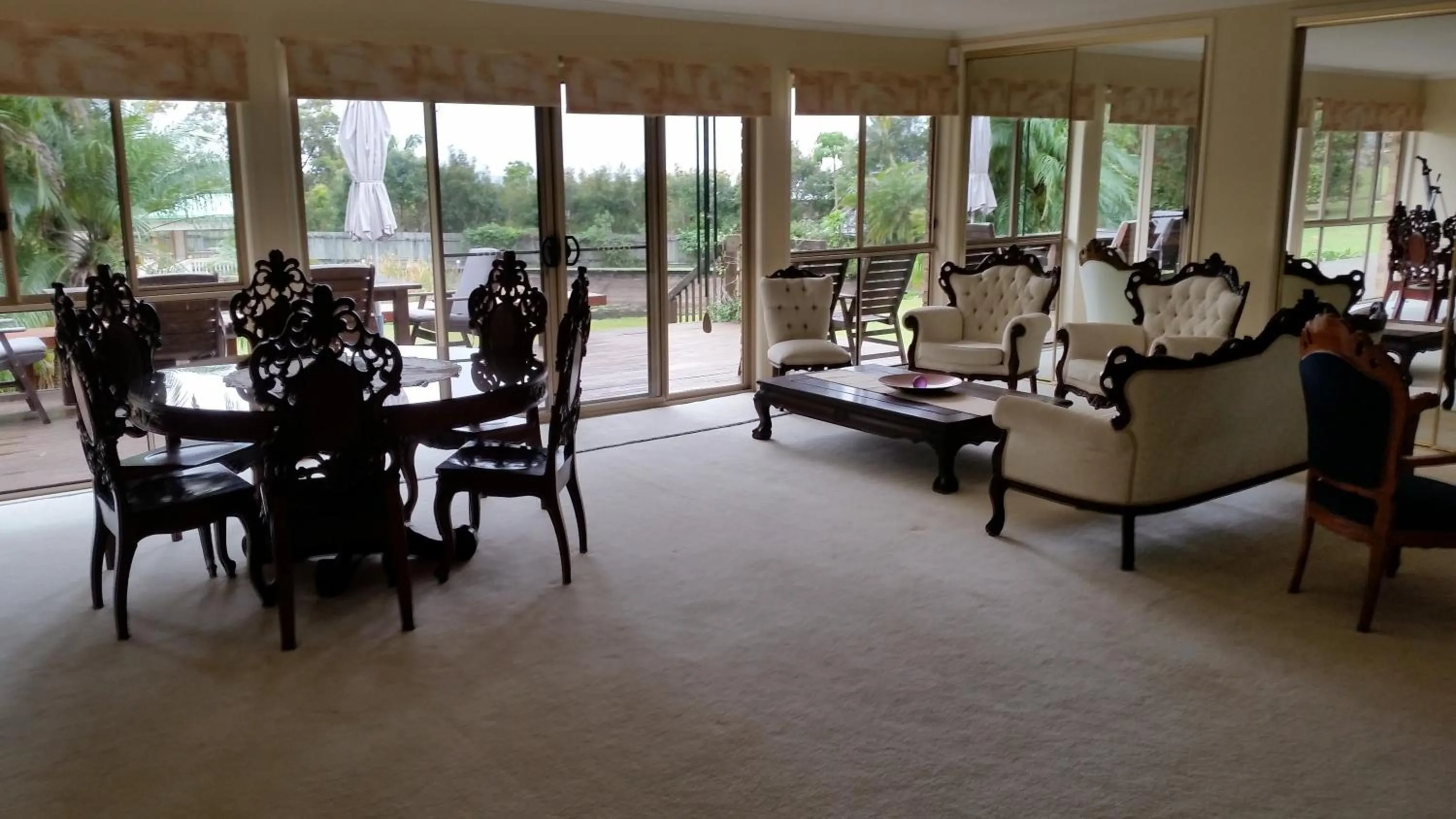 Seating area in Hilltop Hideaway