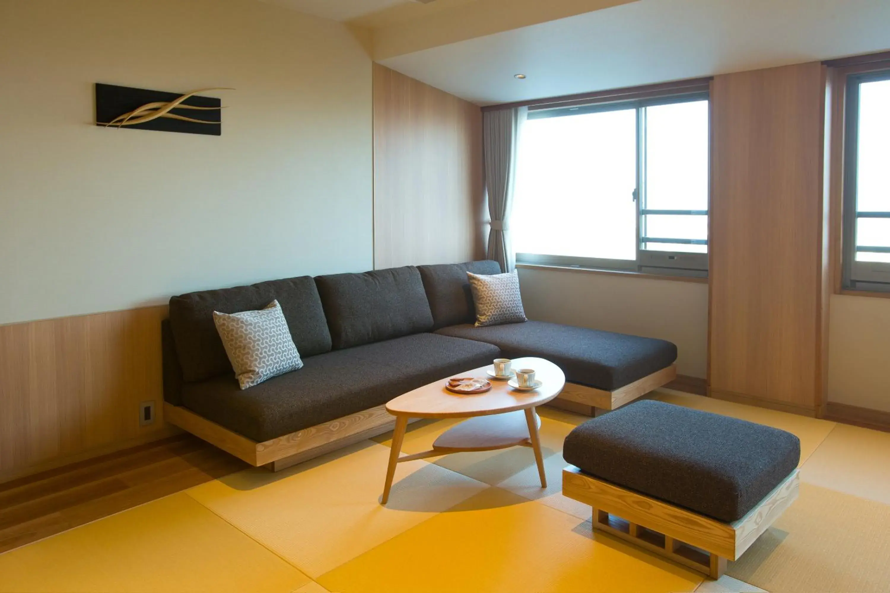 Twin Room with Bathroom in 山荘 風の杜 Sanso Kazenomori Twin Room with Bathroom in 山荘 風の杜 Sanso Kazenomori