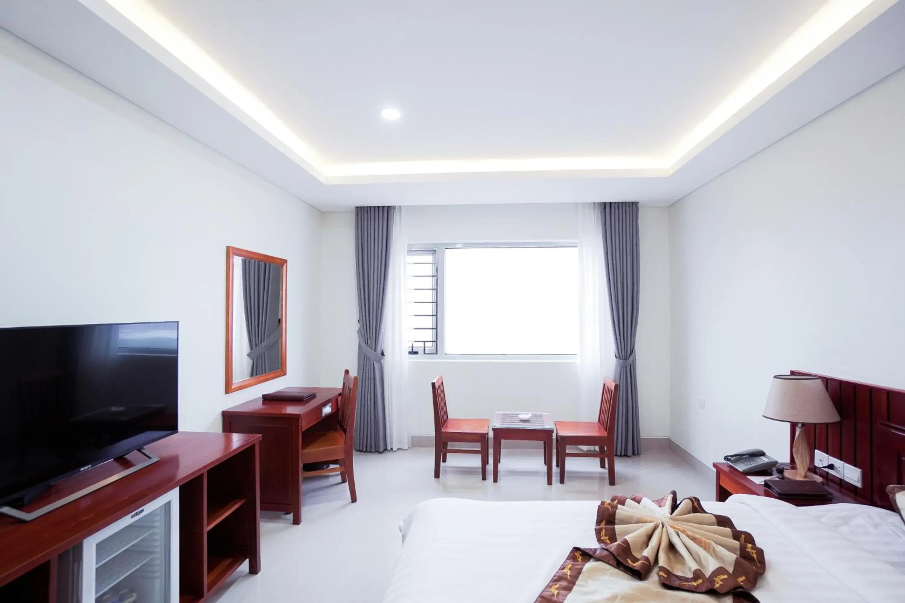 Bed in Vinh Hoang Hotel Bed in Vinh Hoang Hotel