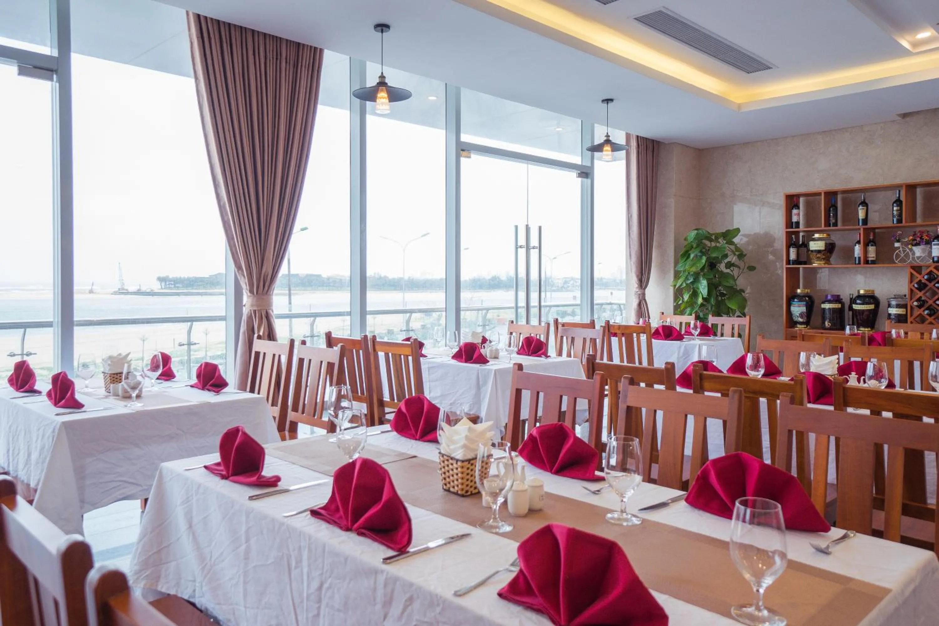 Breakfast in Vinh Hoang Hotel