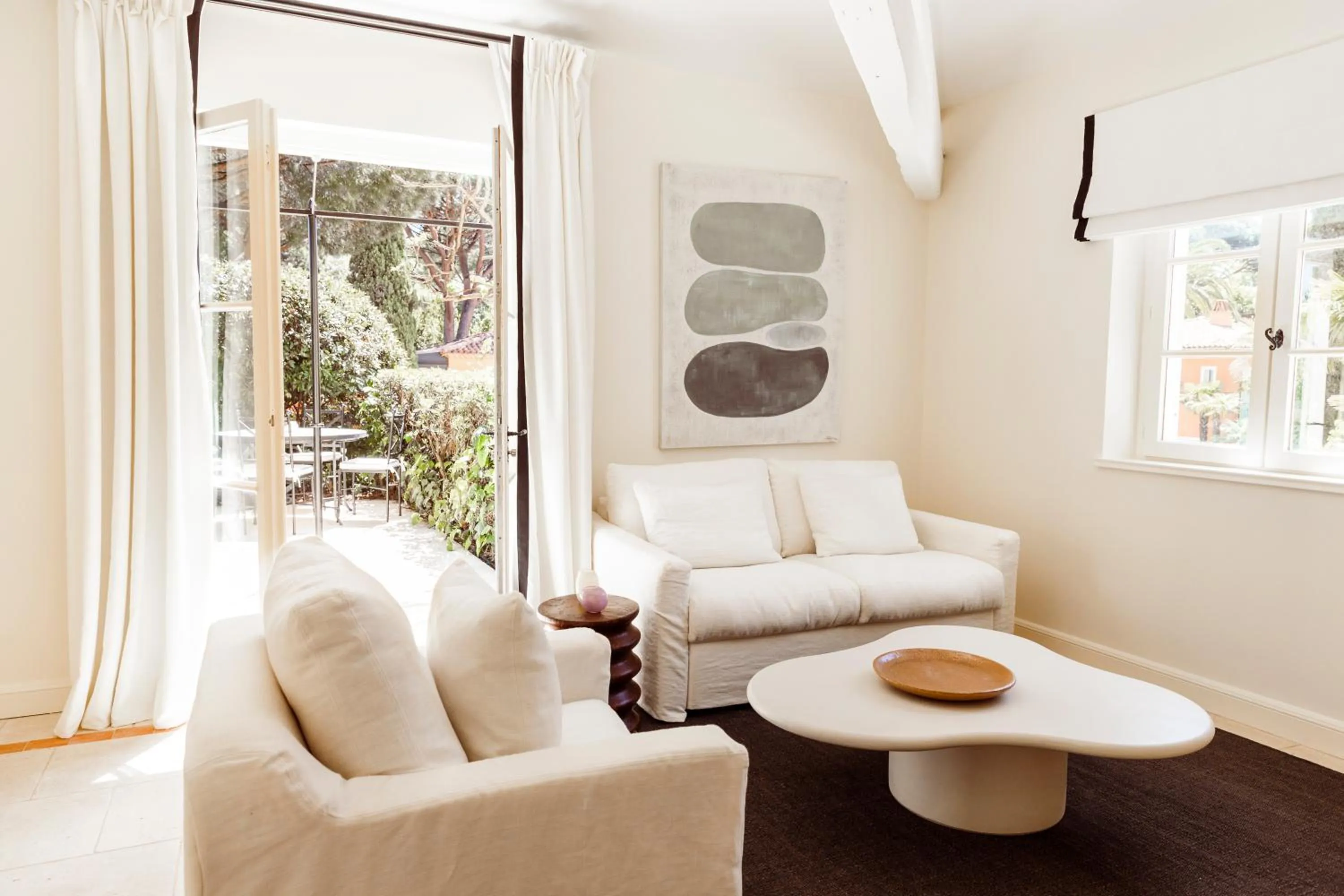 Seating area in La Bastide de Saint Tropez