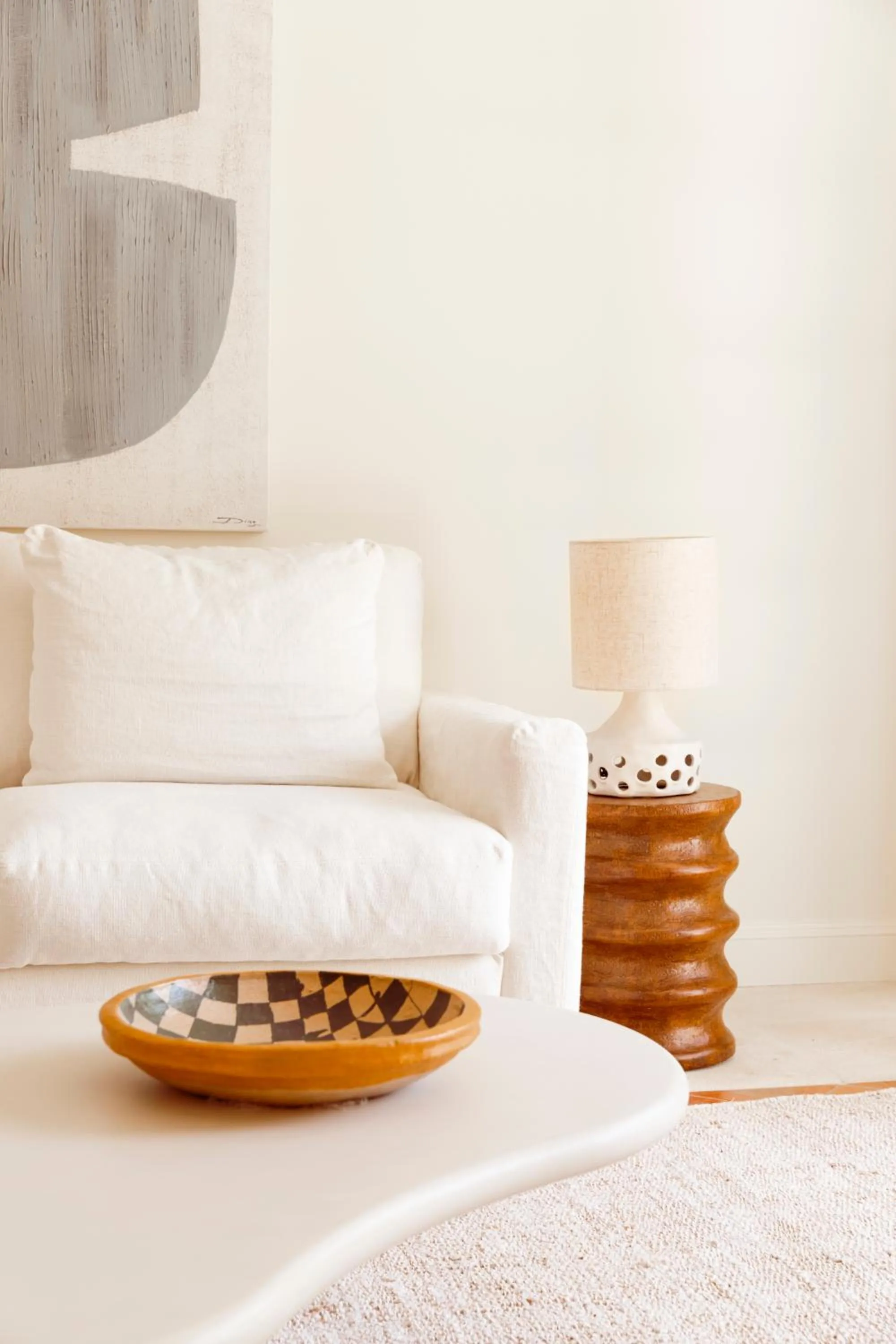 Seating area, Bed in La Bastide de Saint Tropez