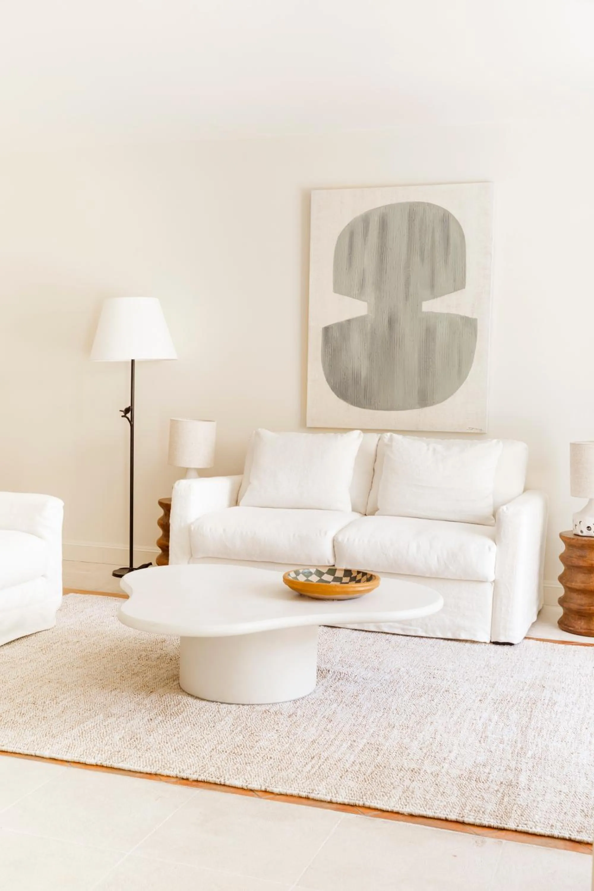 Seating area, Bed in La Bastide de Saint Tropez