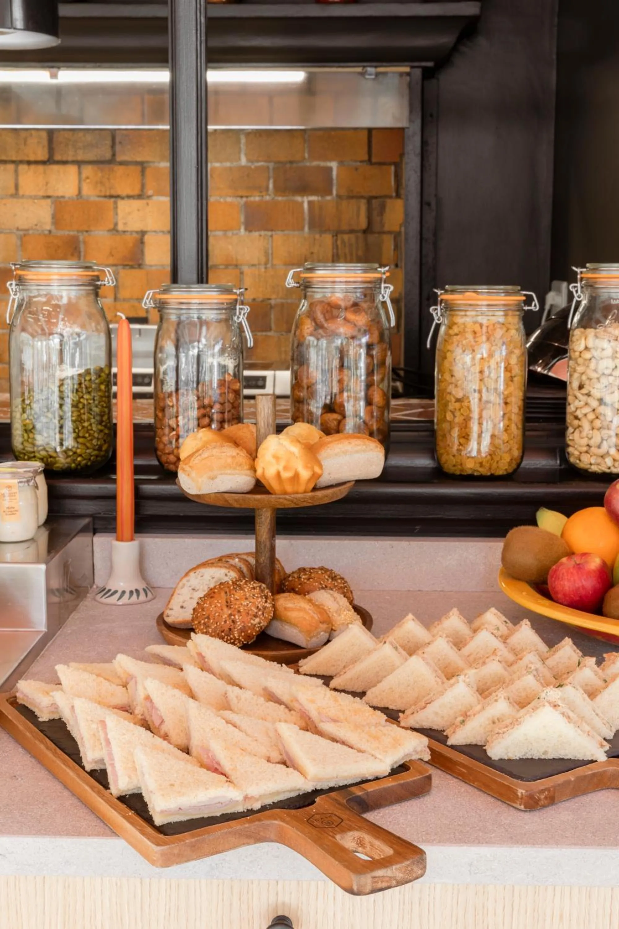 Buffet breakfast in La Bastide de Saint Tropez