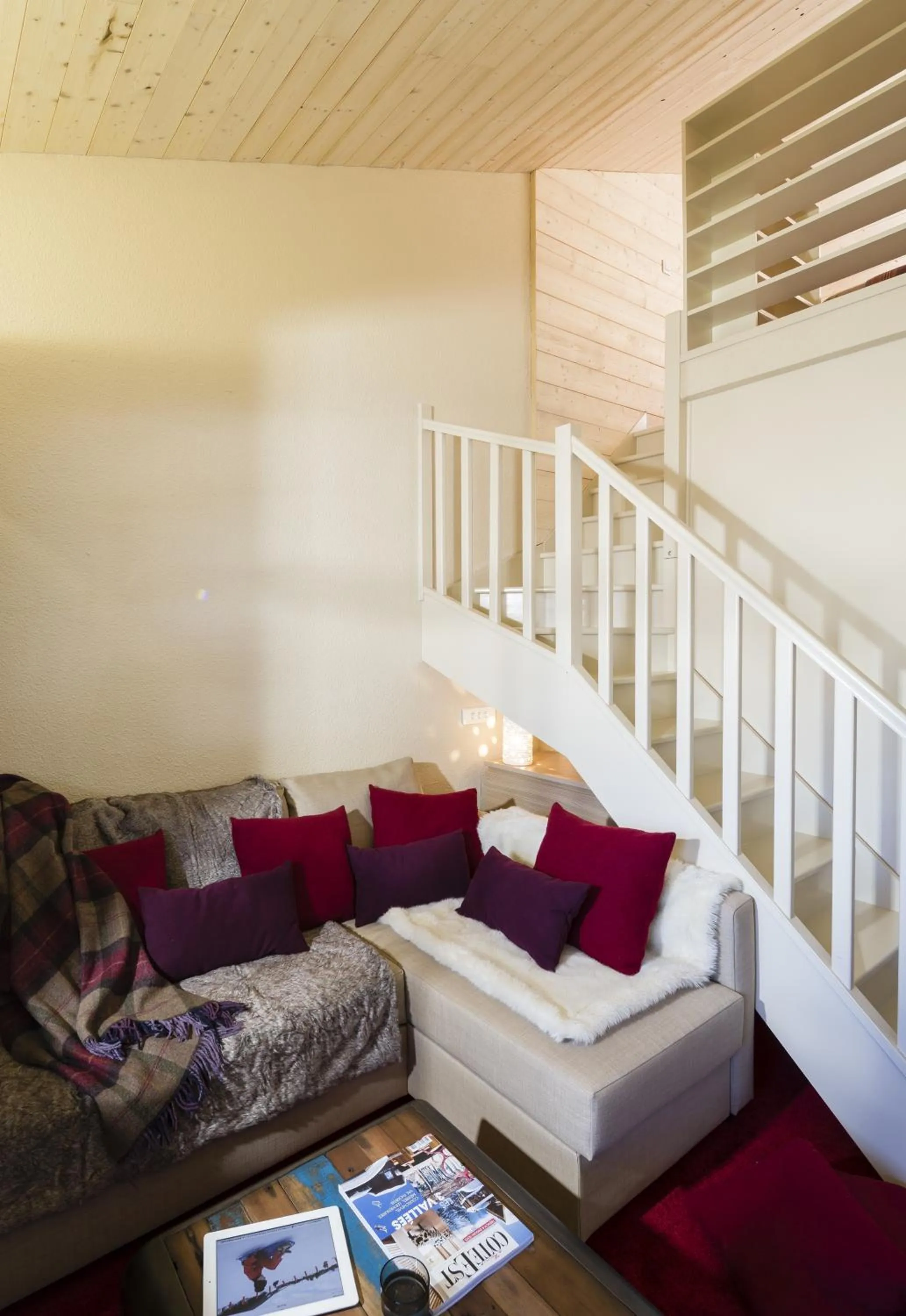 Living room in Hôtel du Bourg