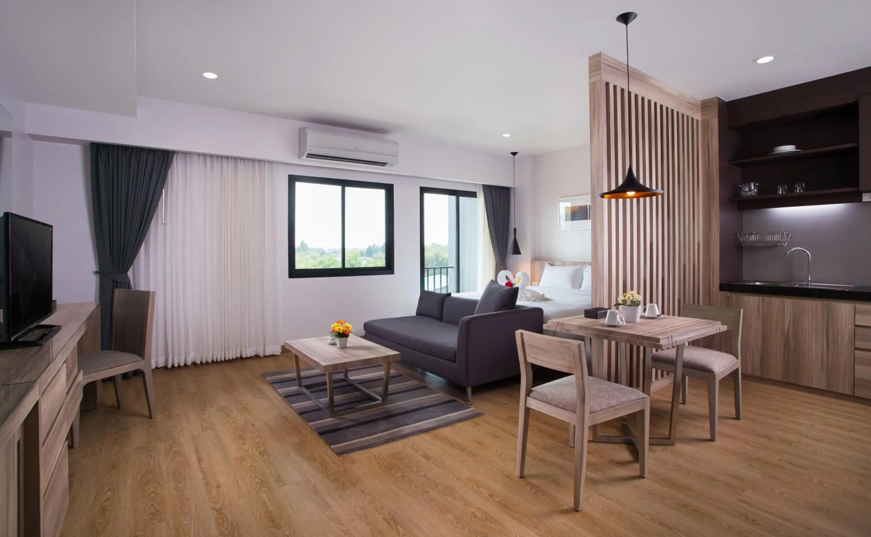 Photo of the whole room in The Canal 304 Hotel and Residence