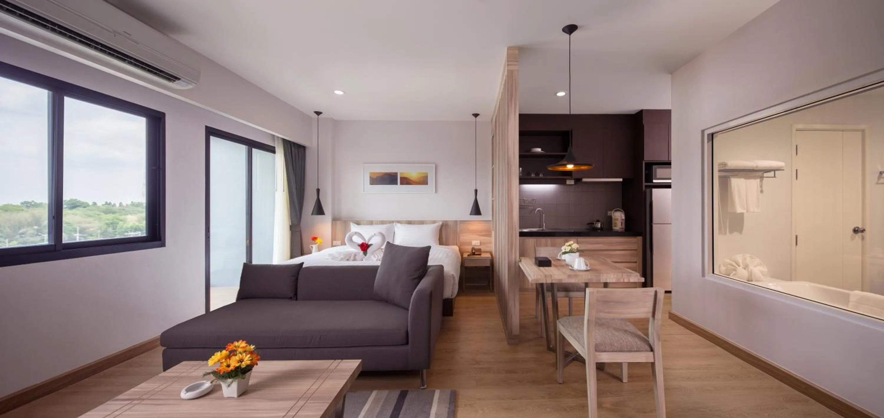 Bedroom in The Canal 304 Hotel and Residence