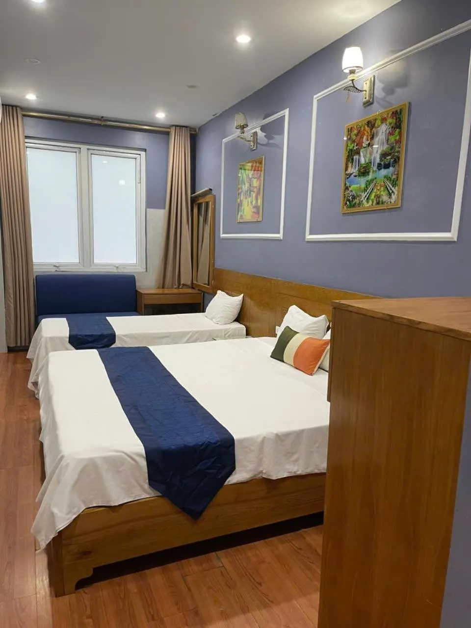 Bed in Old Town Palace Guest House