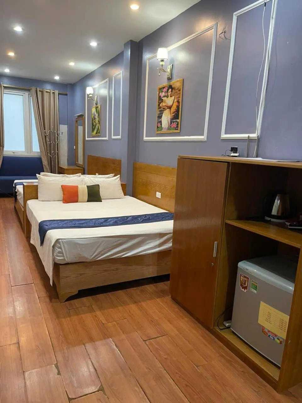 Bed in Old Town Palace Guest House