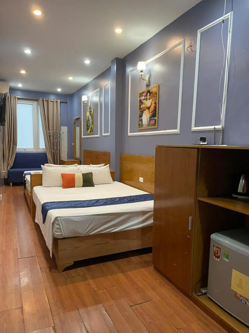 Bed in Old Town Palace Guest House