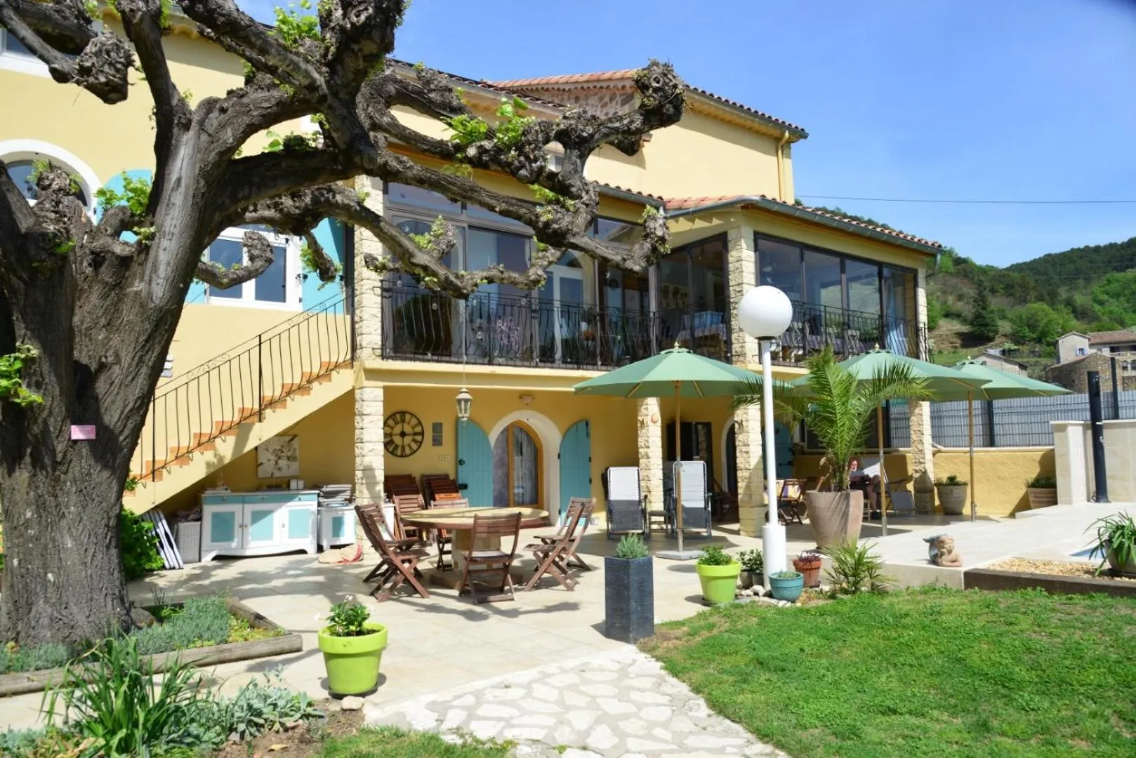 View (from property/room) in Au Grand Bonheur