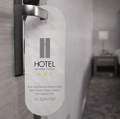 Bed in Verona Tower Hotel