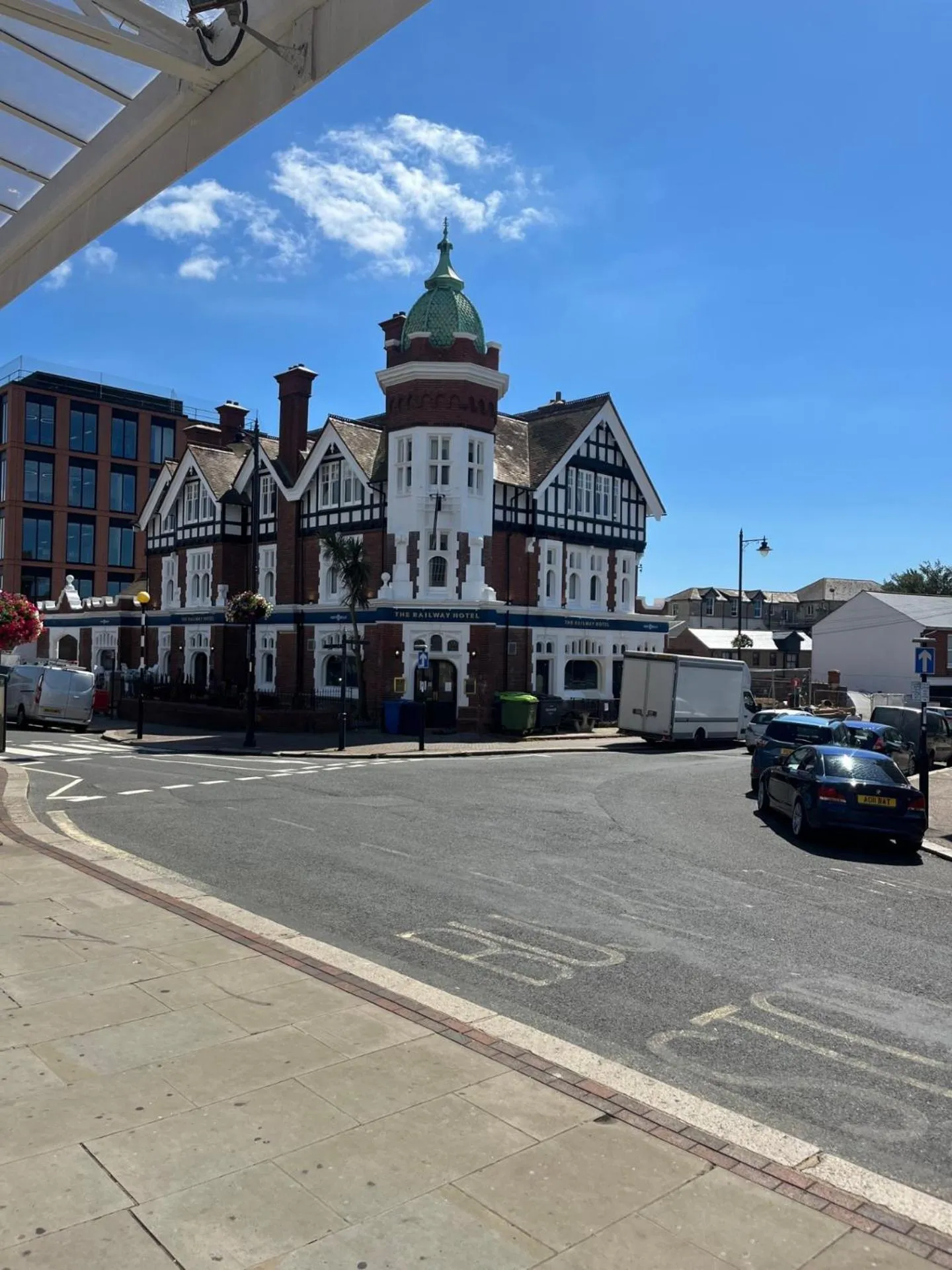 Property building in The Railway Hotel Worthing