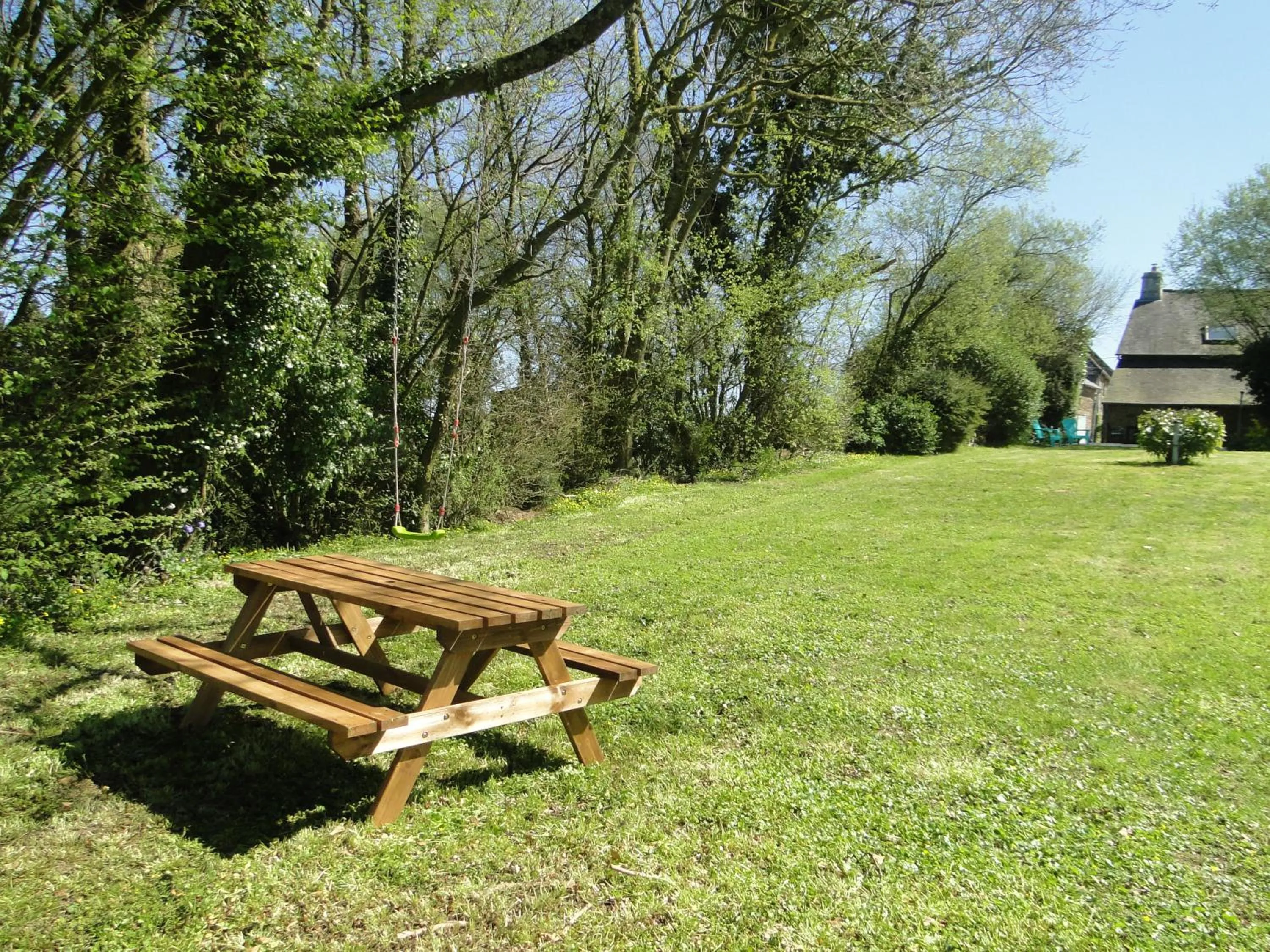 Garden in Gites de la Motte Parent
