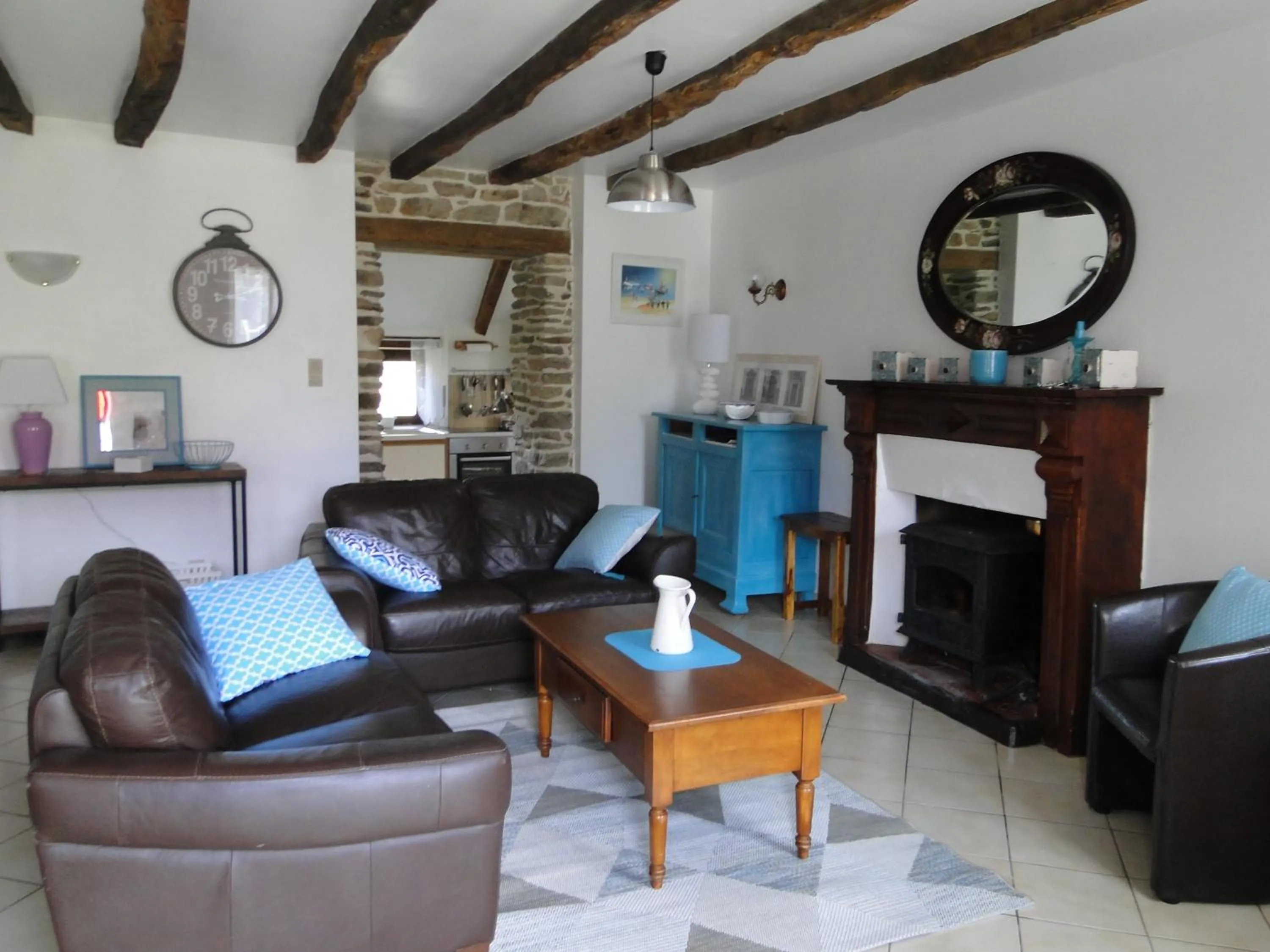 Living room in Gites de la Motte Parent