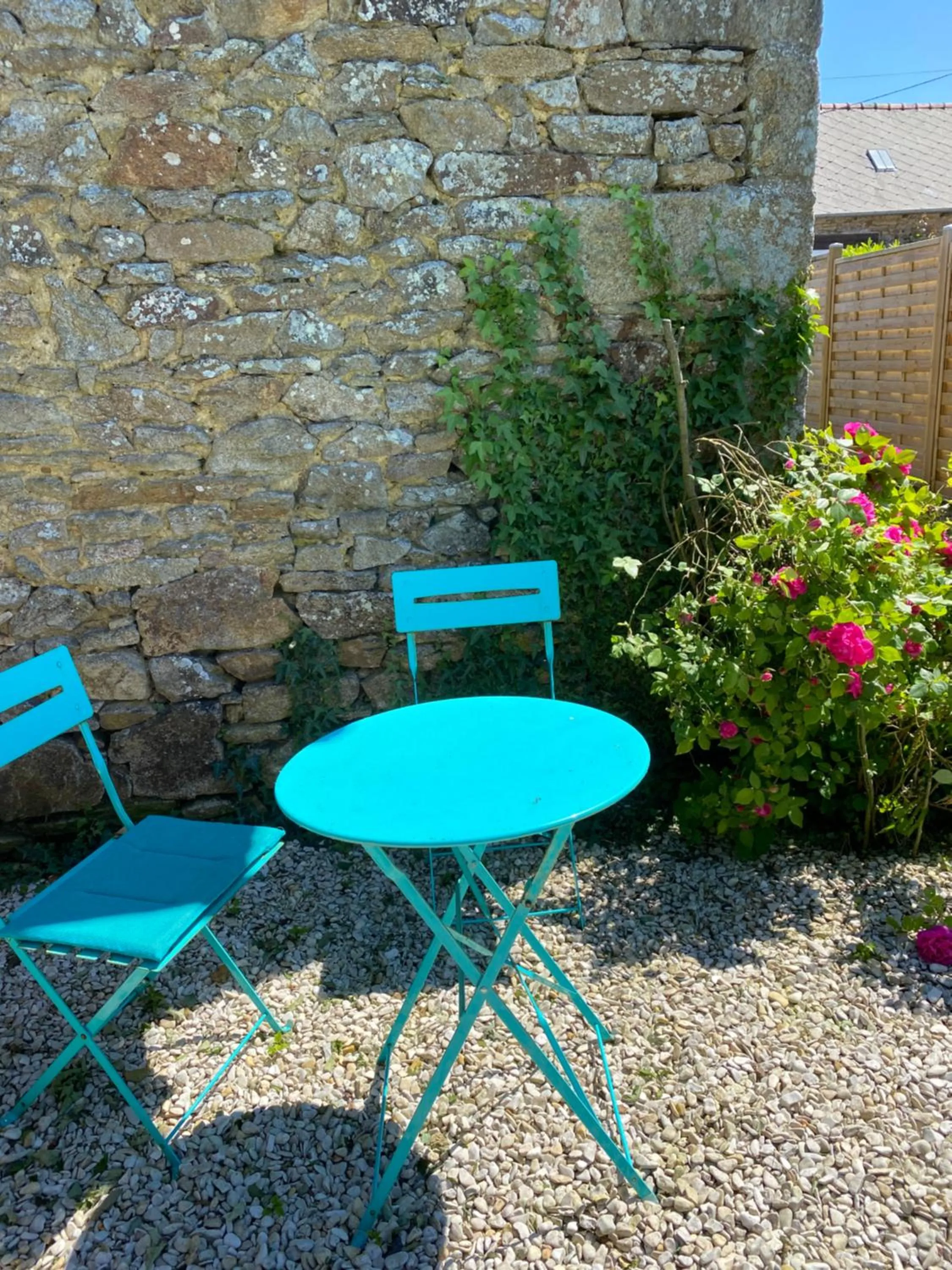 Patio in Gites de la Motte Parent