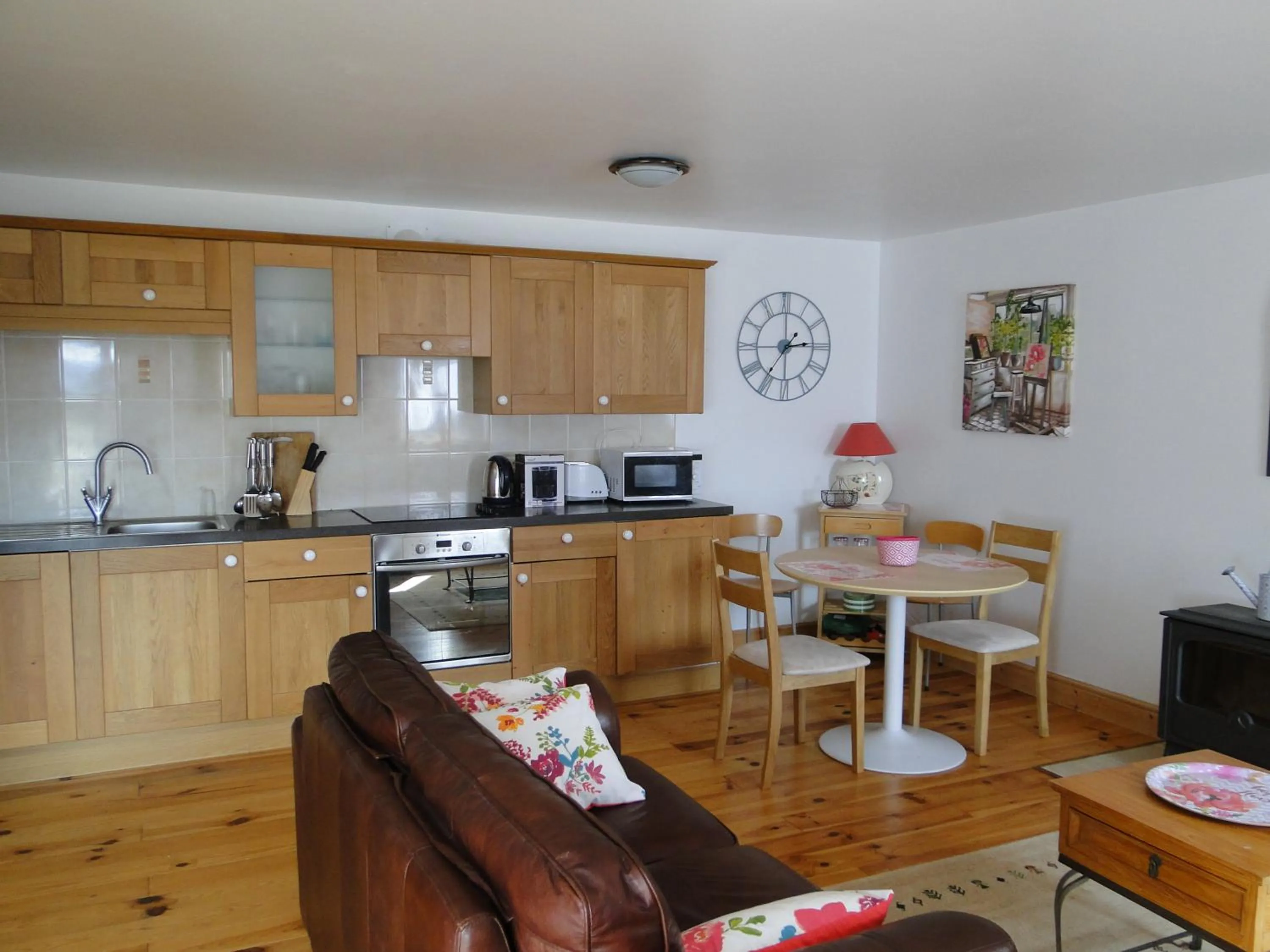 Kitchen or kitchenette in Gites de la Motte Parent