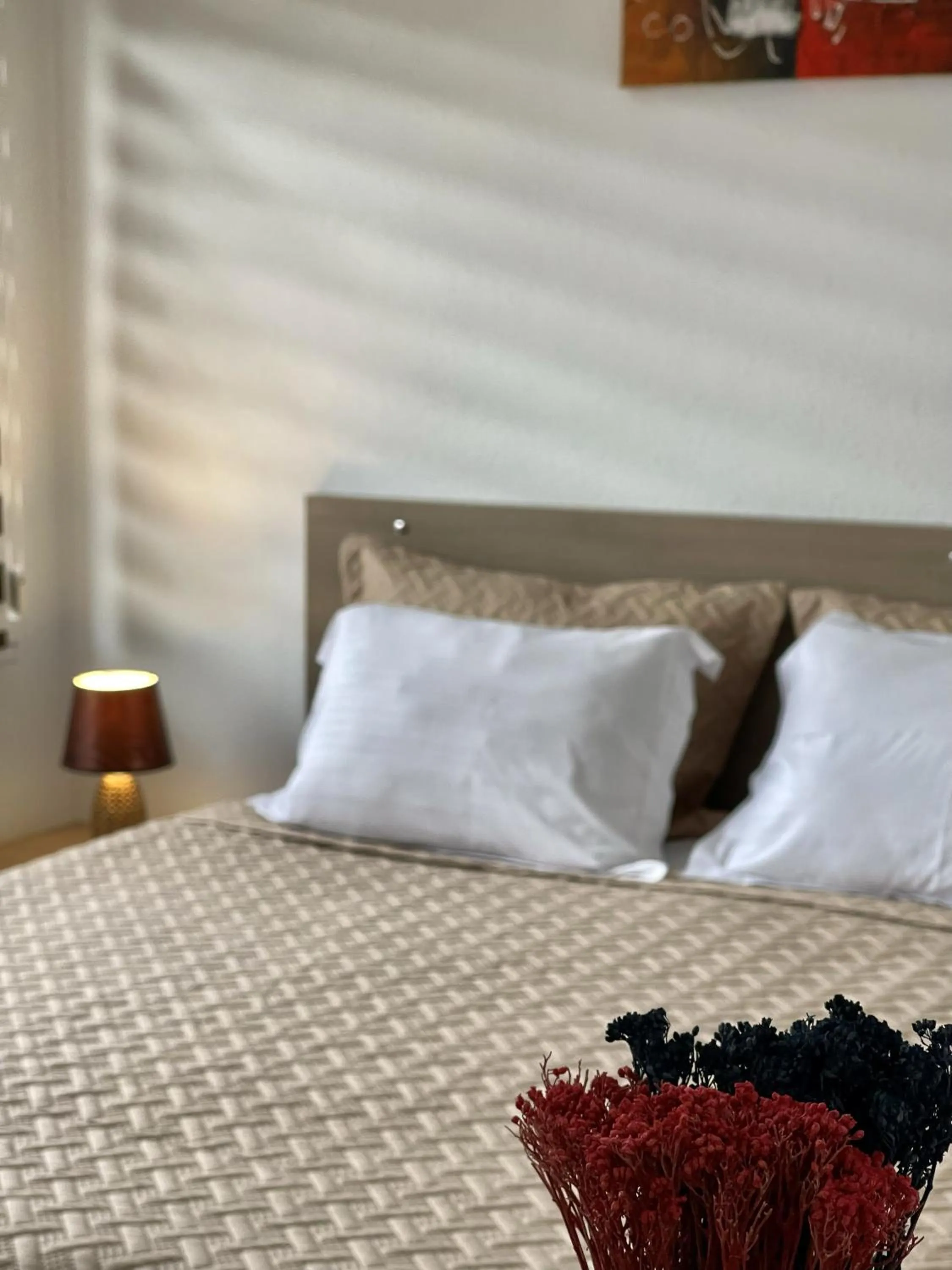 Bed in Stone Bridge Hotel