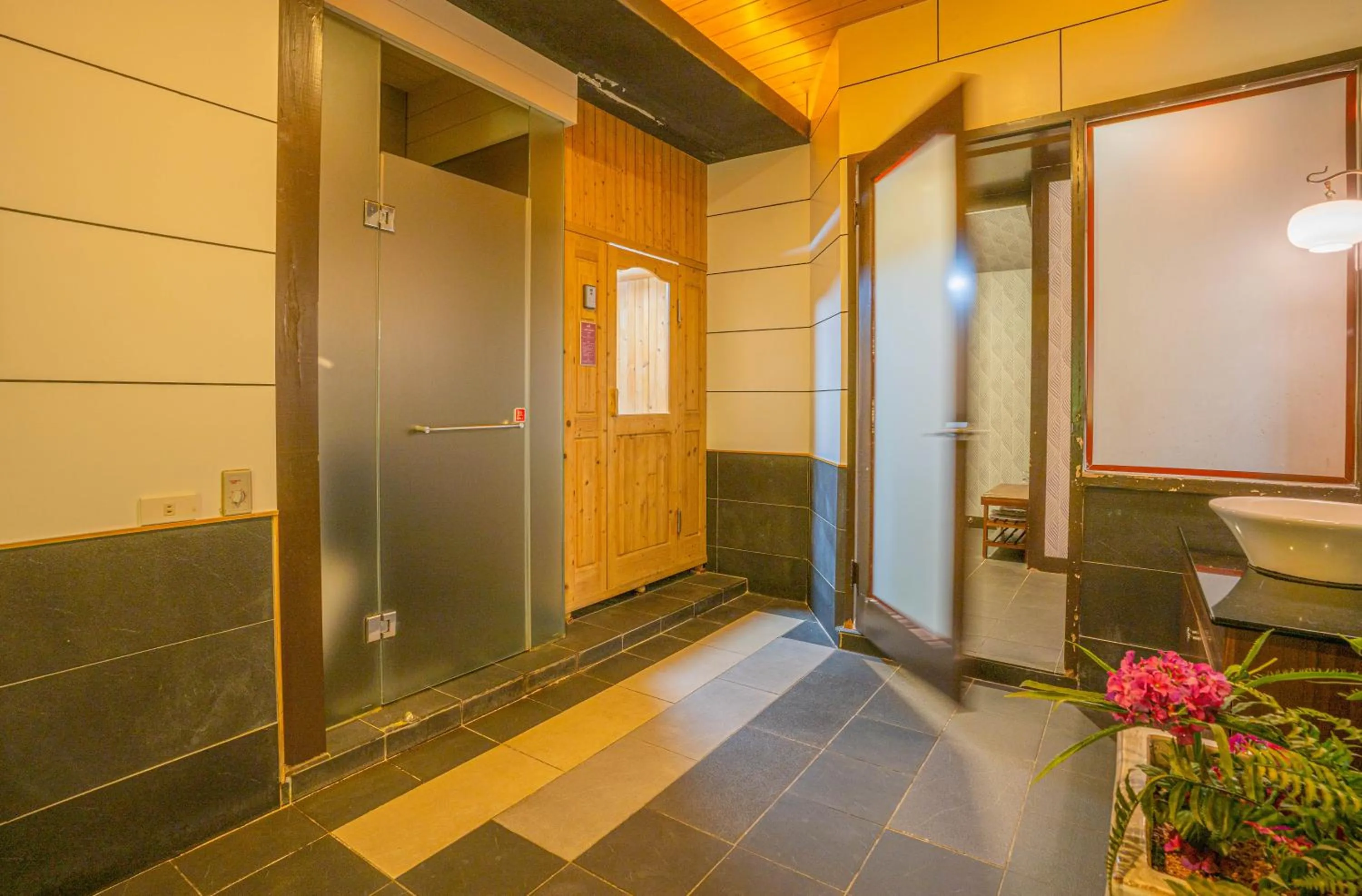 Shower in Regale Motel