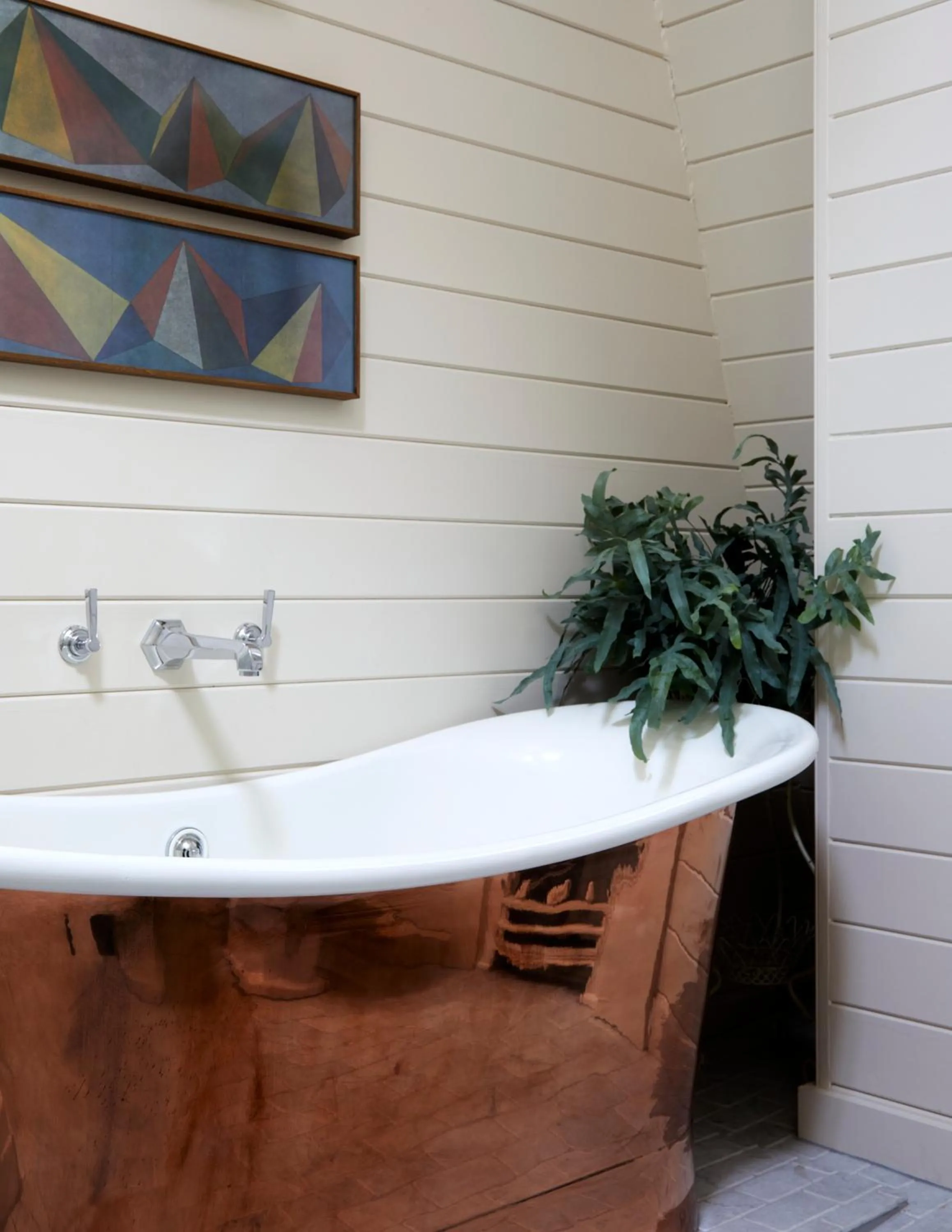 Bathroom in The George In Rye