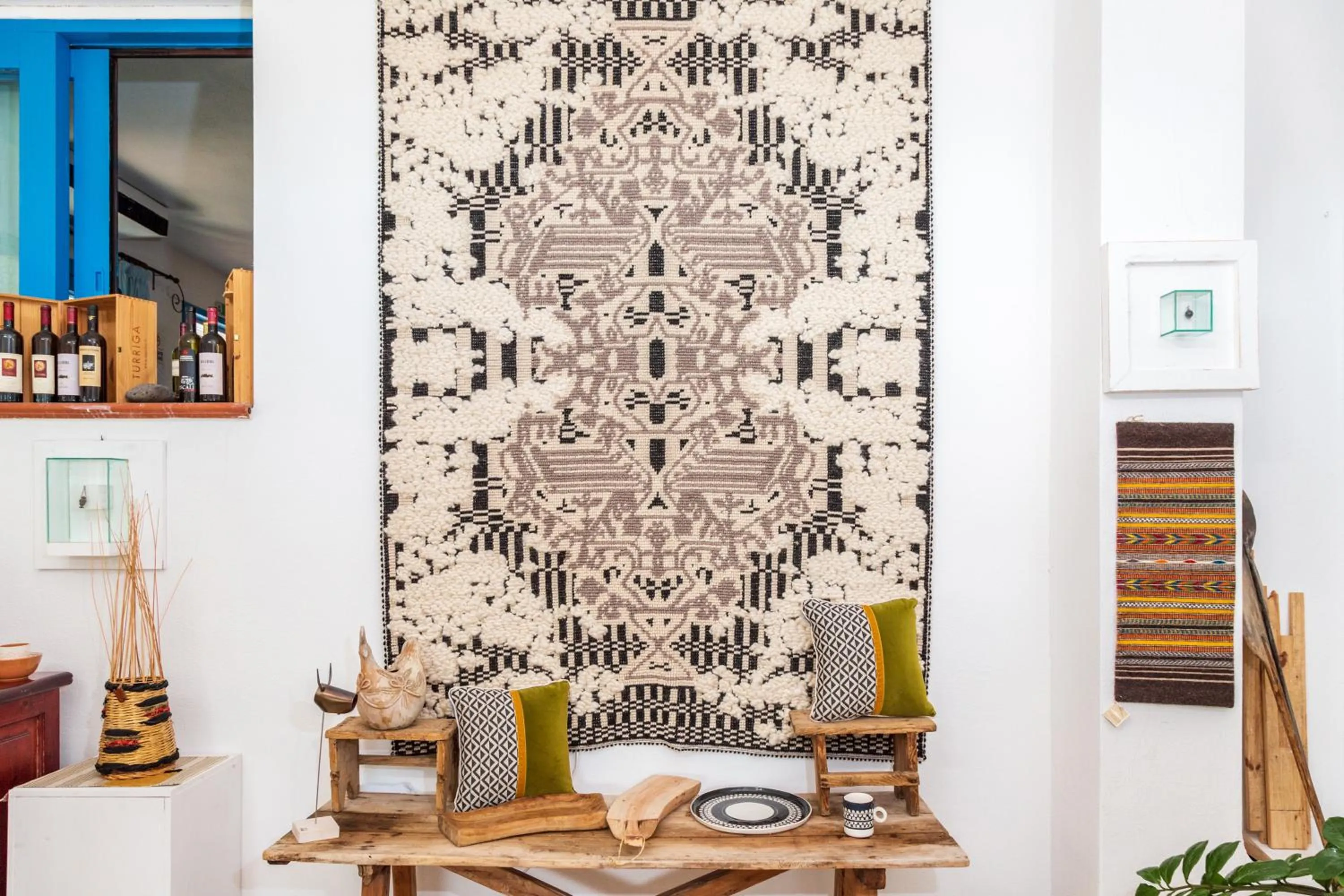 Decorative detail in Hotel S'Ortale Possibilità di Parcheggio interno e Ristorante all'aperto