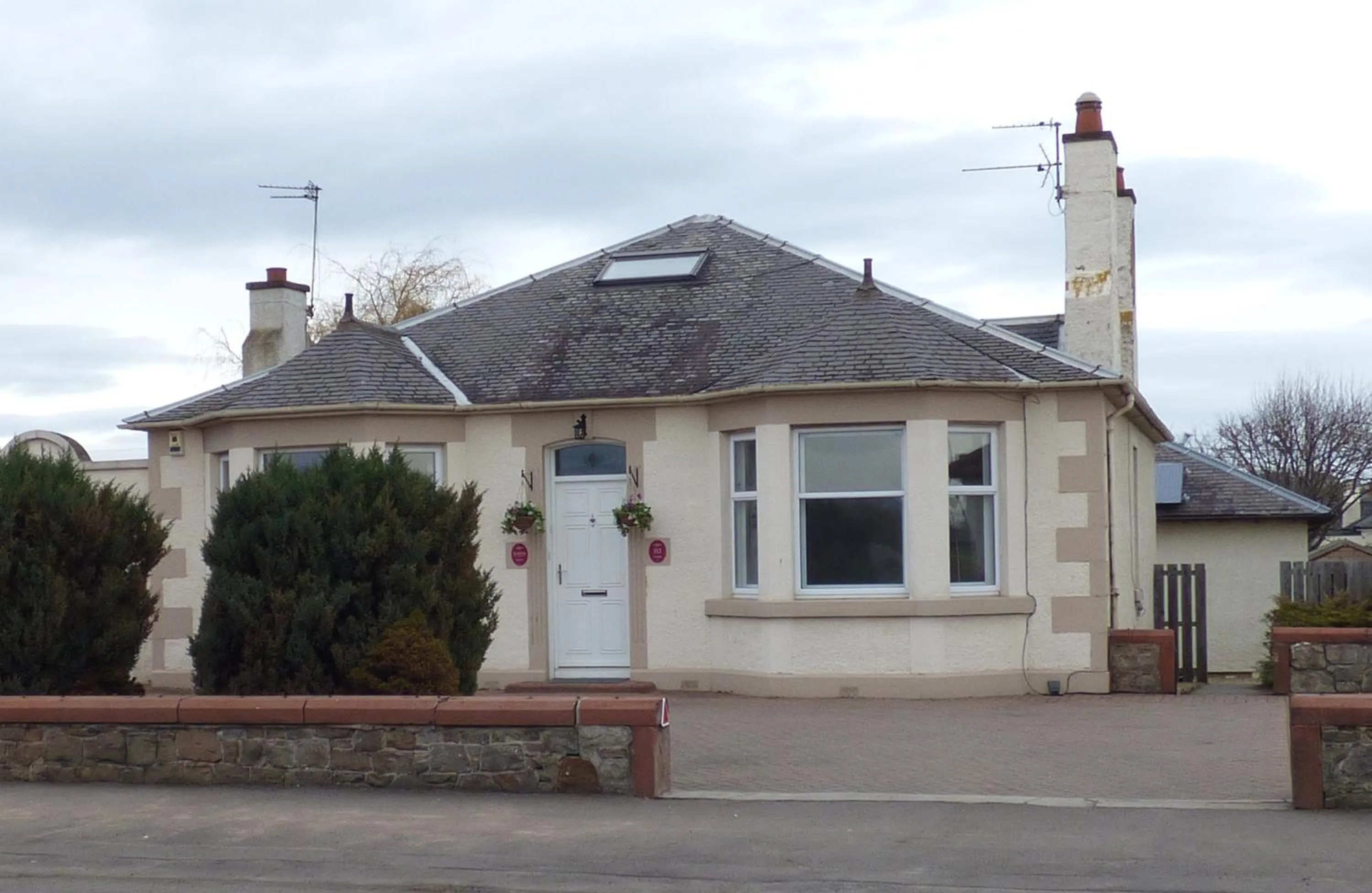 Facade/entrance in Craigievar Guest House