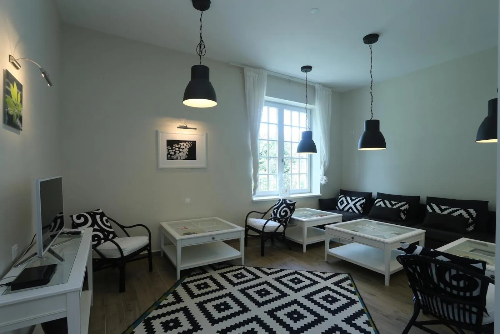 Living room in Green Hill Guest House