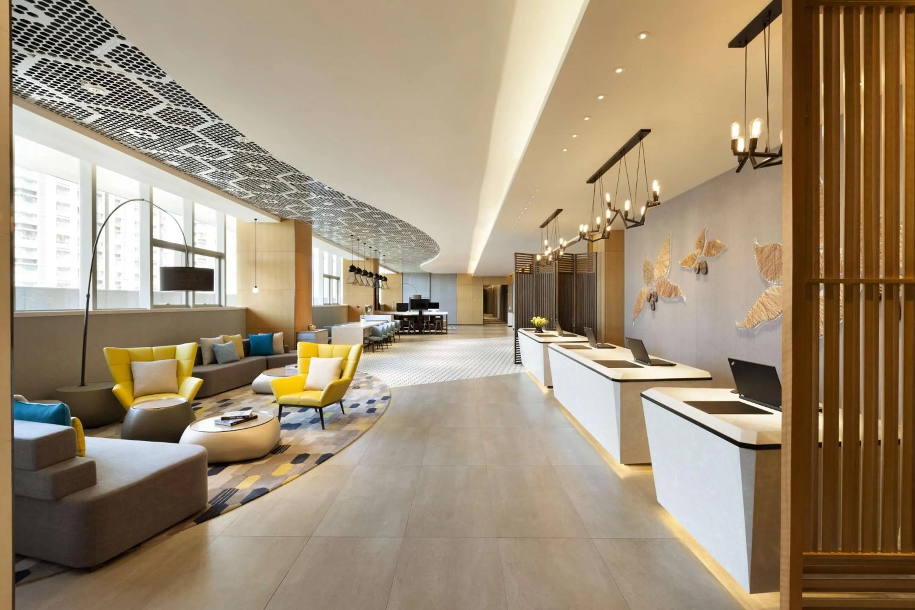 Lobby or reception in Hyatt House Yinchuan Yuecaicheng