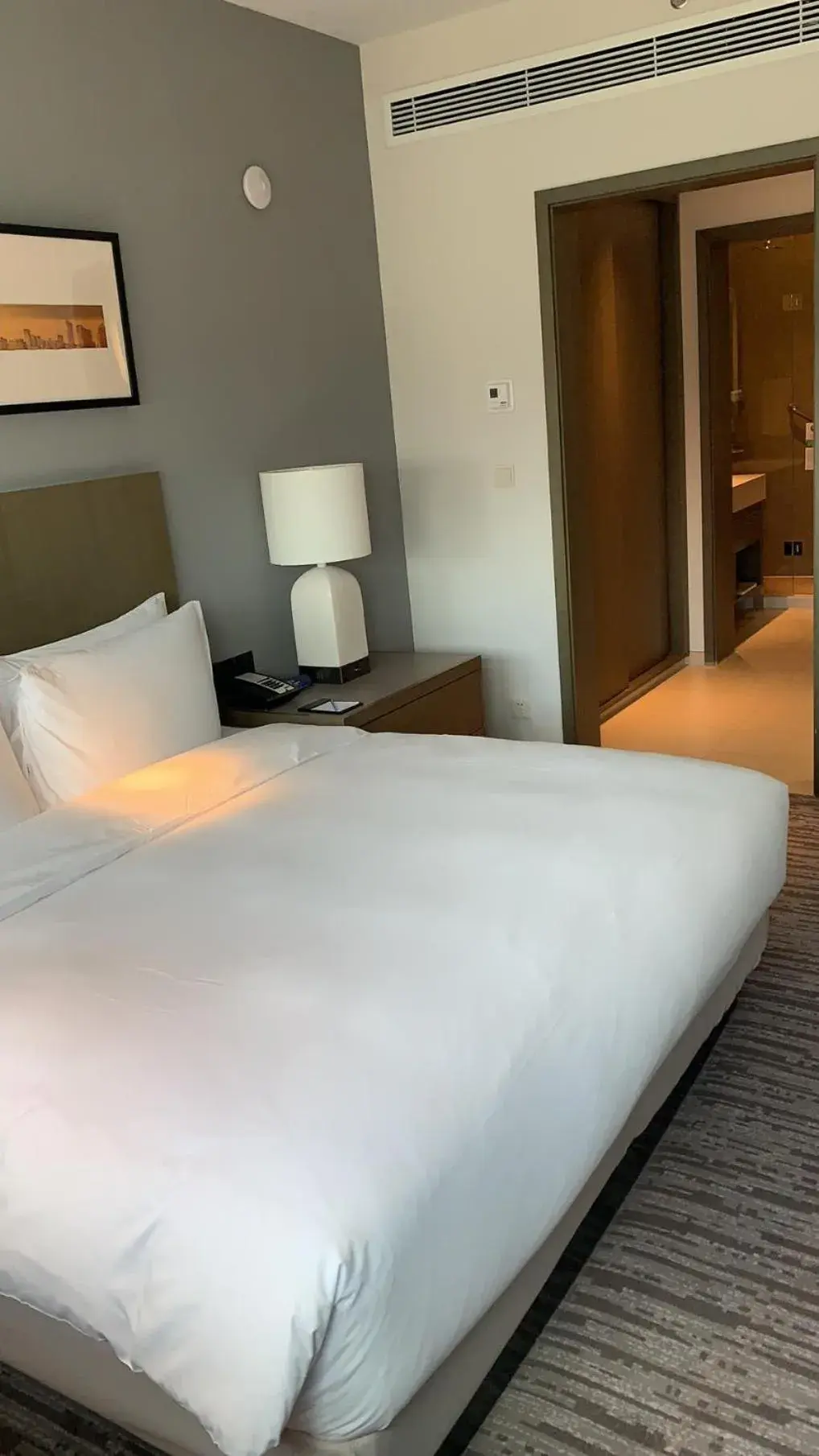 Bed in Hyatt House Yinchuan Yuecaicheng Bed in Hyatt House Yinchuan Yuecaicheng