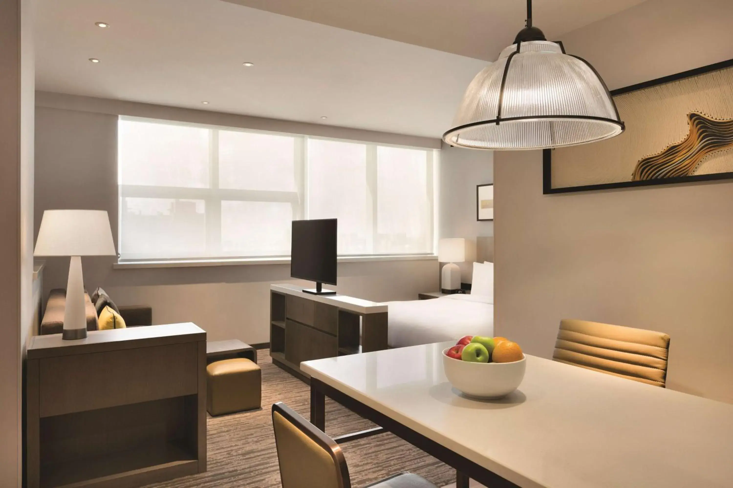 Photo of the whole room in Hyatt House Yinchuan Yuecaicheng Photo of the whole room in Hyatt House Yinchuan Yuecaicheng