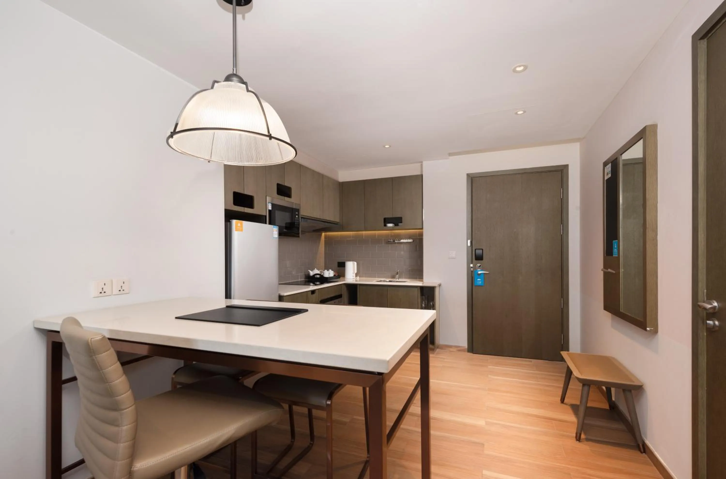 Dining area in Hyatt House Yinchuan Yuecaicheng