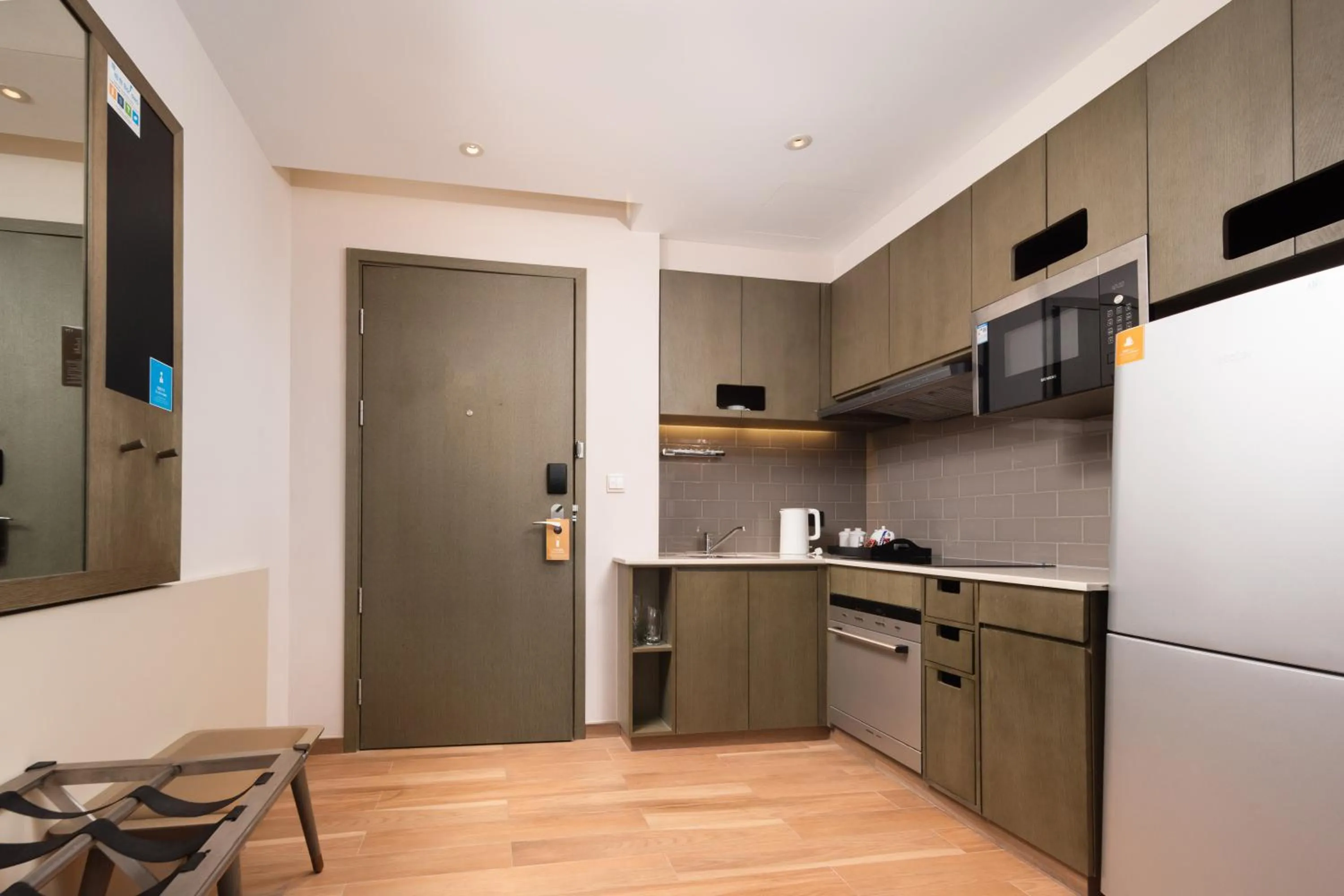 Kitchen or kitchenette in Hyatt House Yinchuan Yuecaicheng