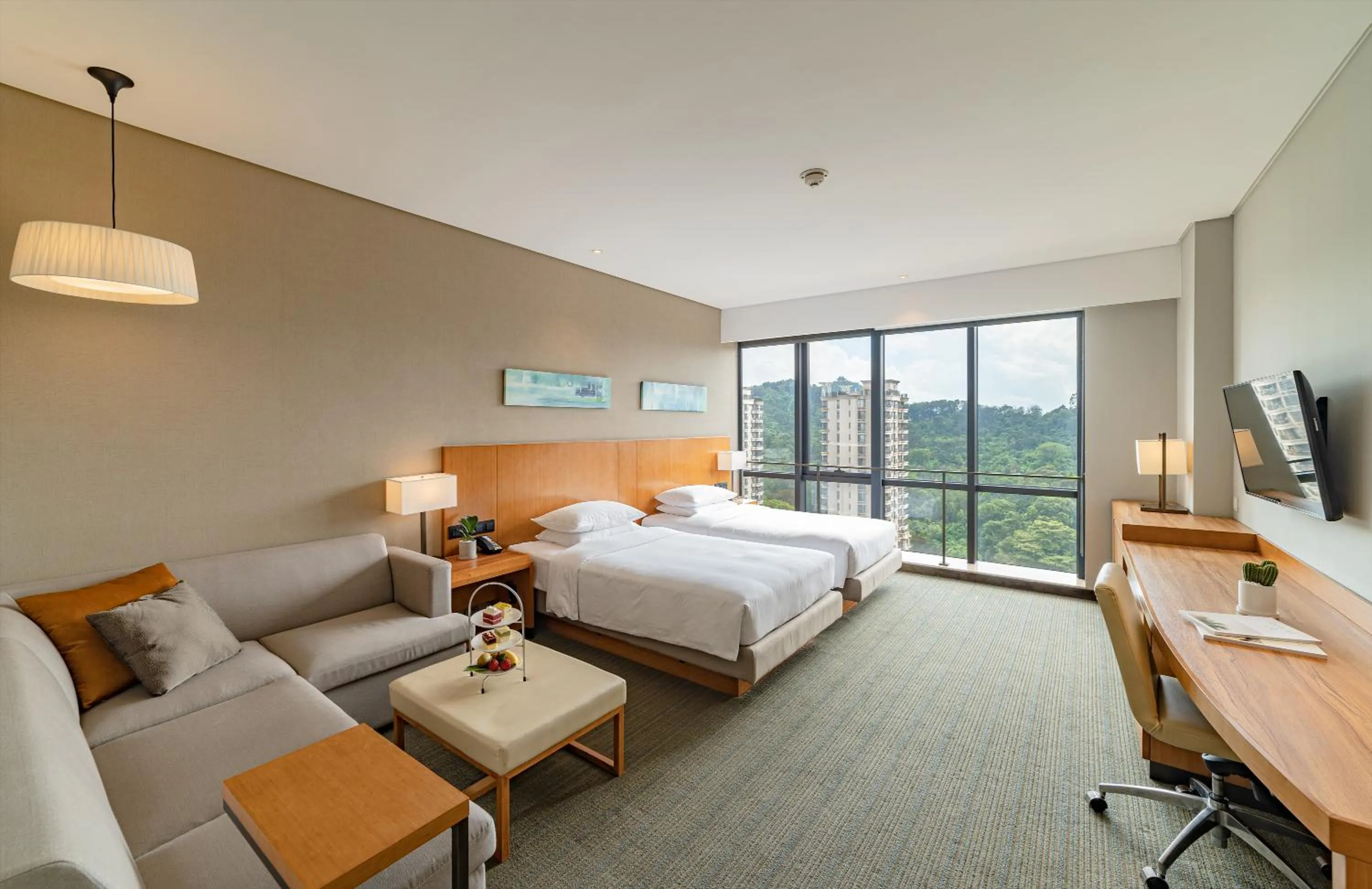 Photo of the whole room in Hyatt Place Foshan Lishui