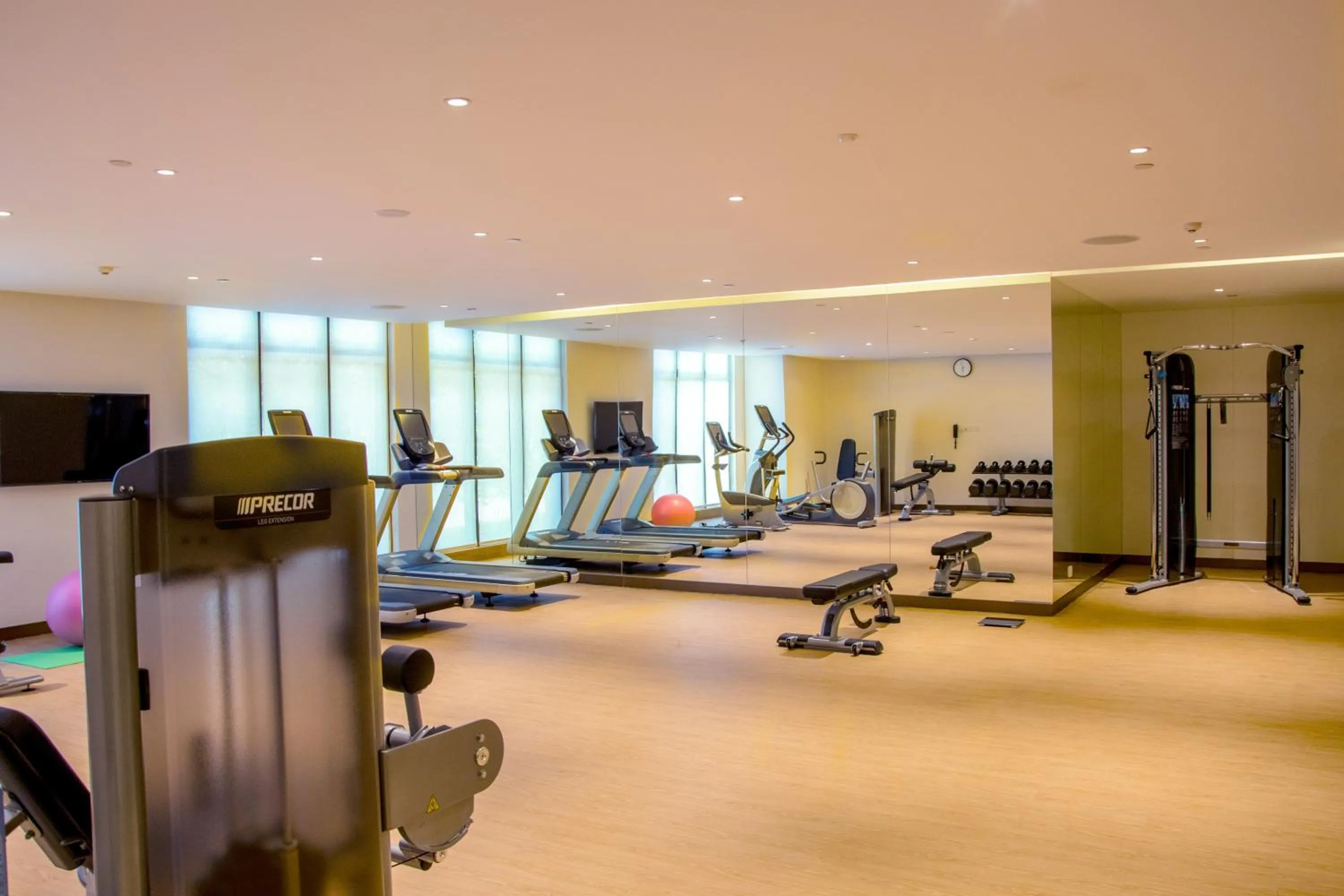Fitness centre/facilities in Hyatt Place Foshan Lishui