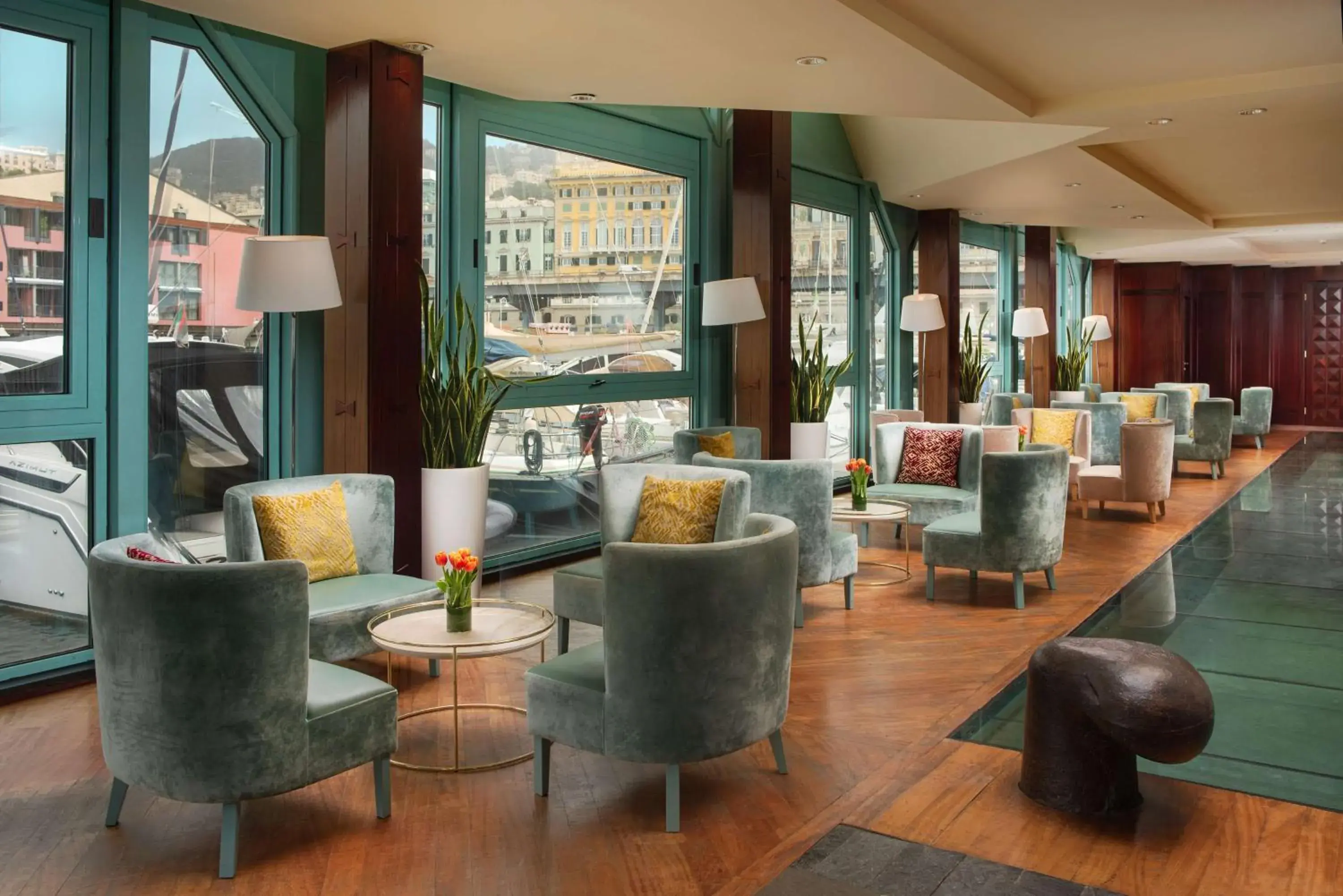 Lobby or reception in NH Collection Genova Marina Lobby or reception in NH Collection Genova Marina
