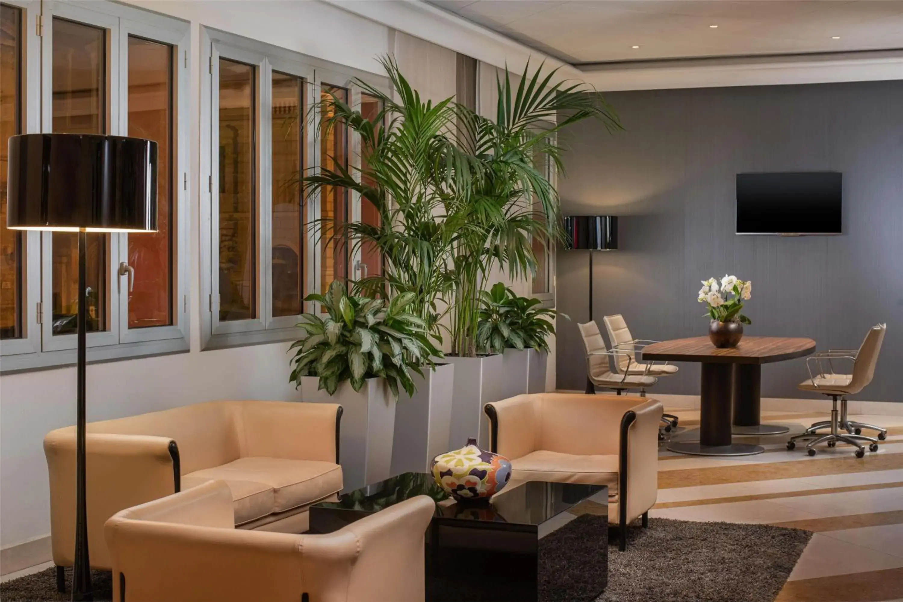 Lobby or reception in NH Trieste Lobby or reception in NH Trieste