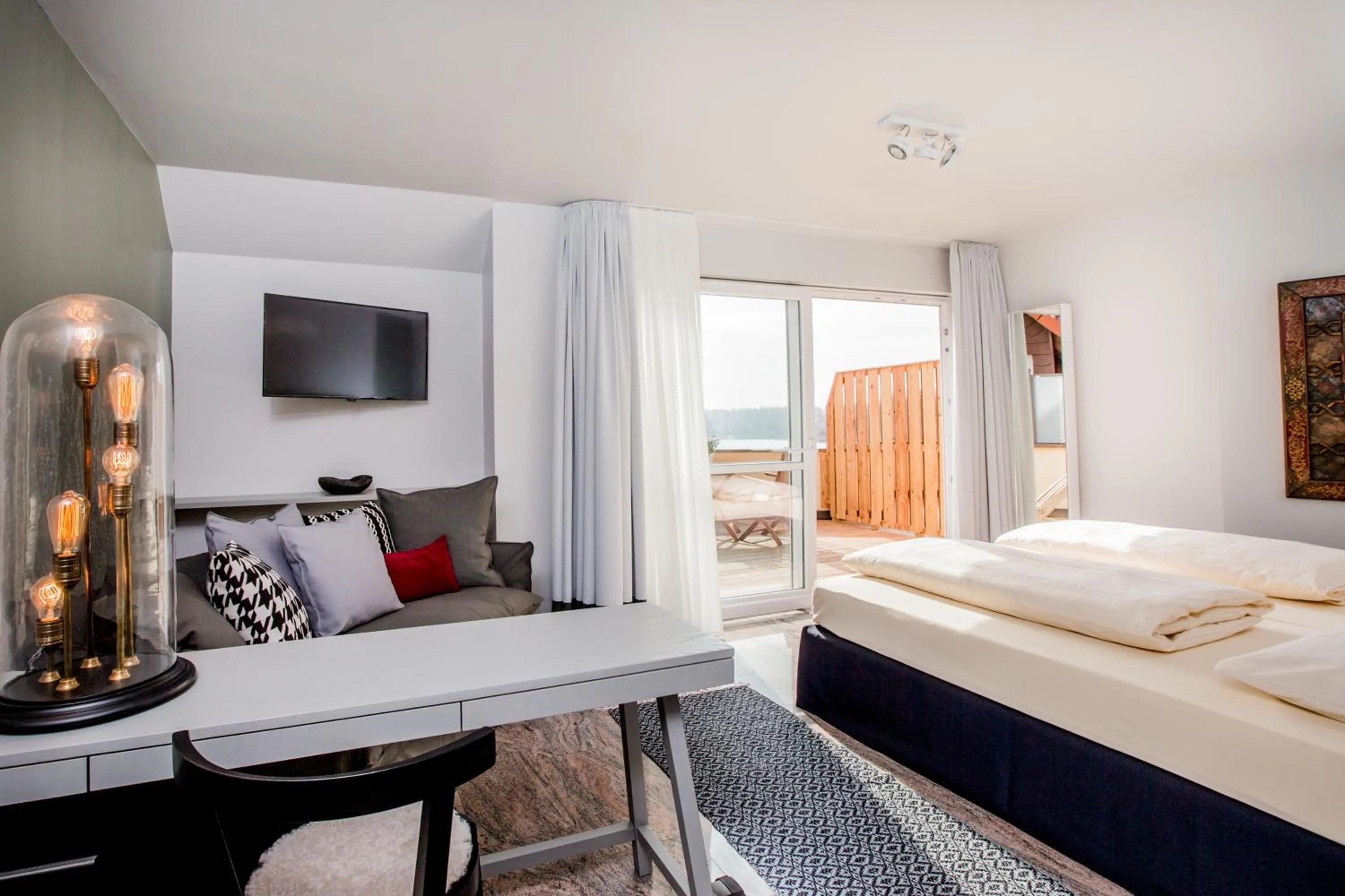 Bed in Seehotel Niedernberg - Das Dorf am See