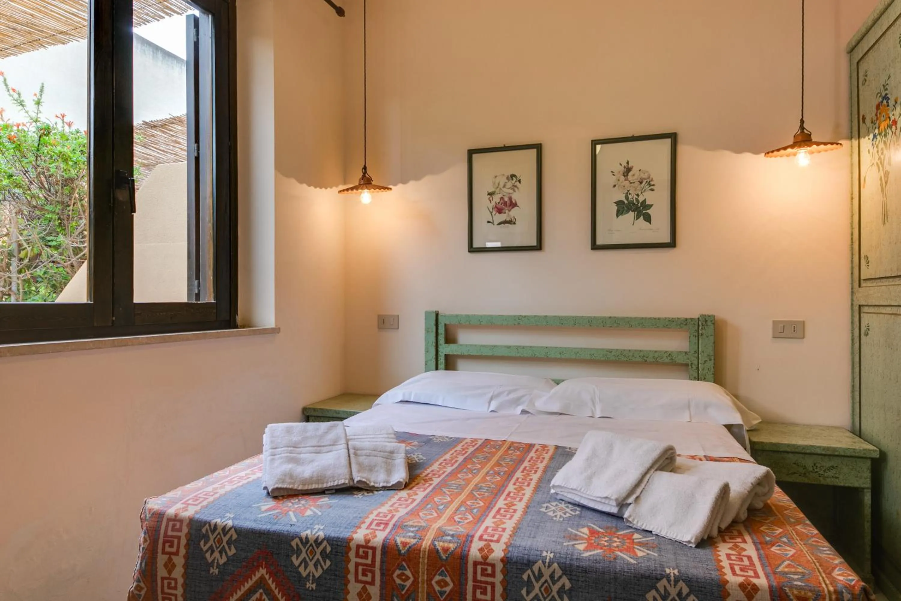 Bed in Phi Hotel La Tonnara di Bonagia