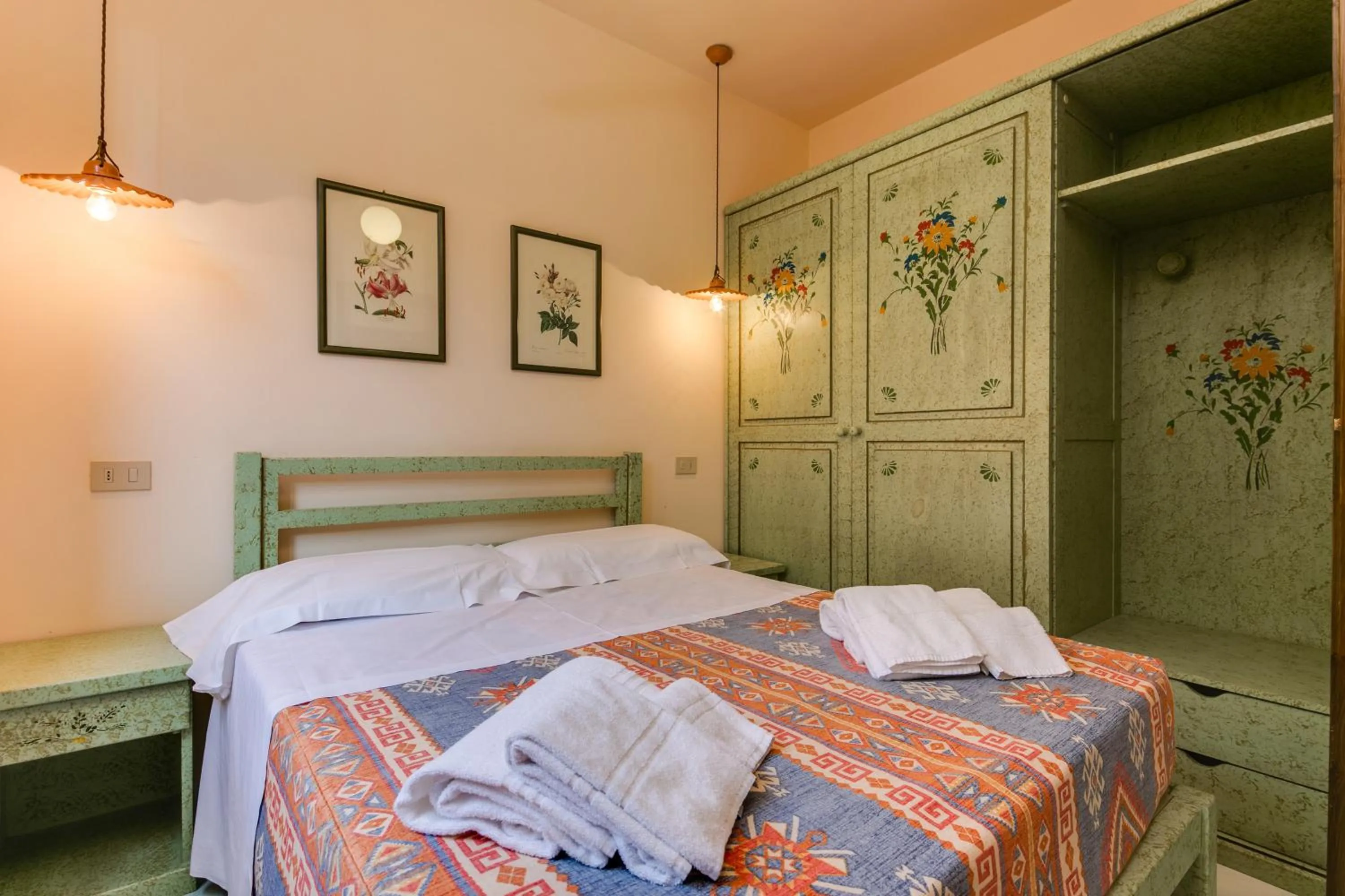 Bed in Phi Hotel La Tonnara di Bonagia