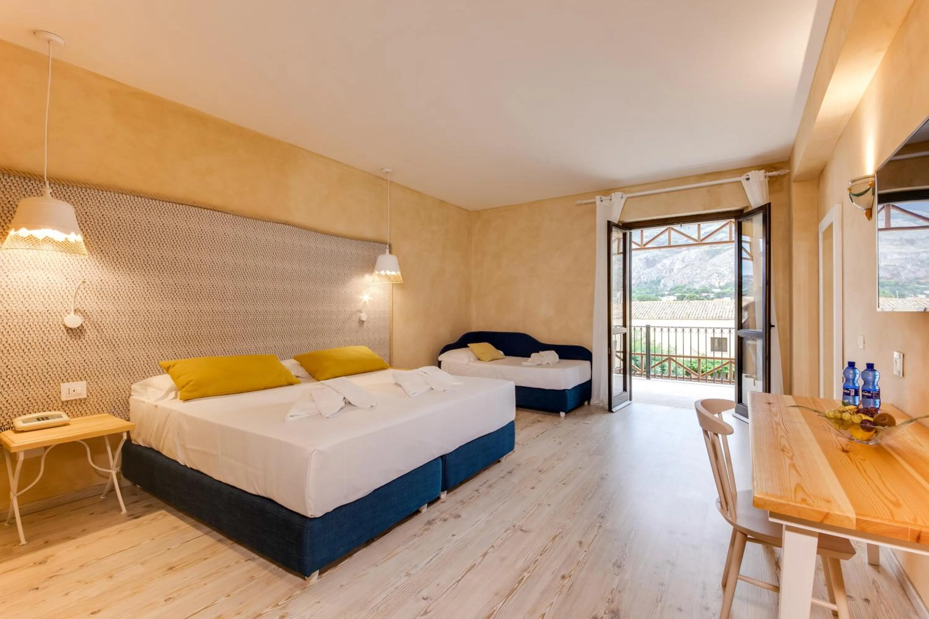 Photo of the whole room, Bed in Phi Hotel La Tonnara di Bonagia